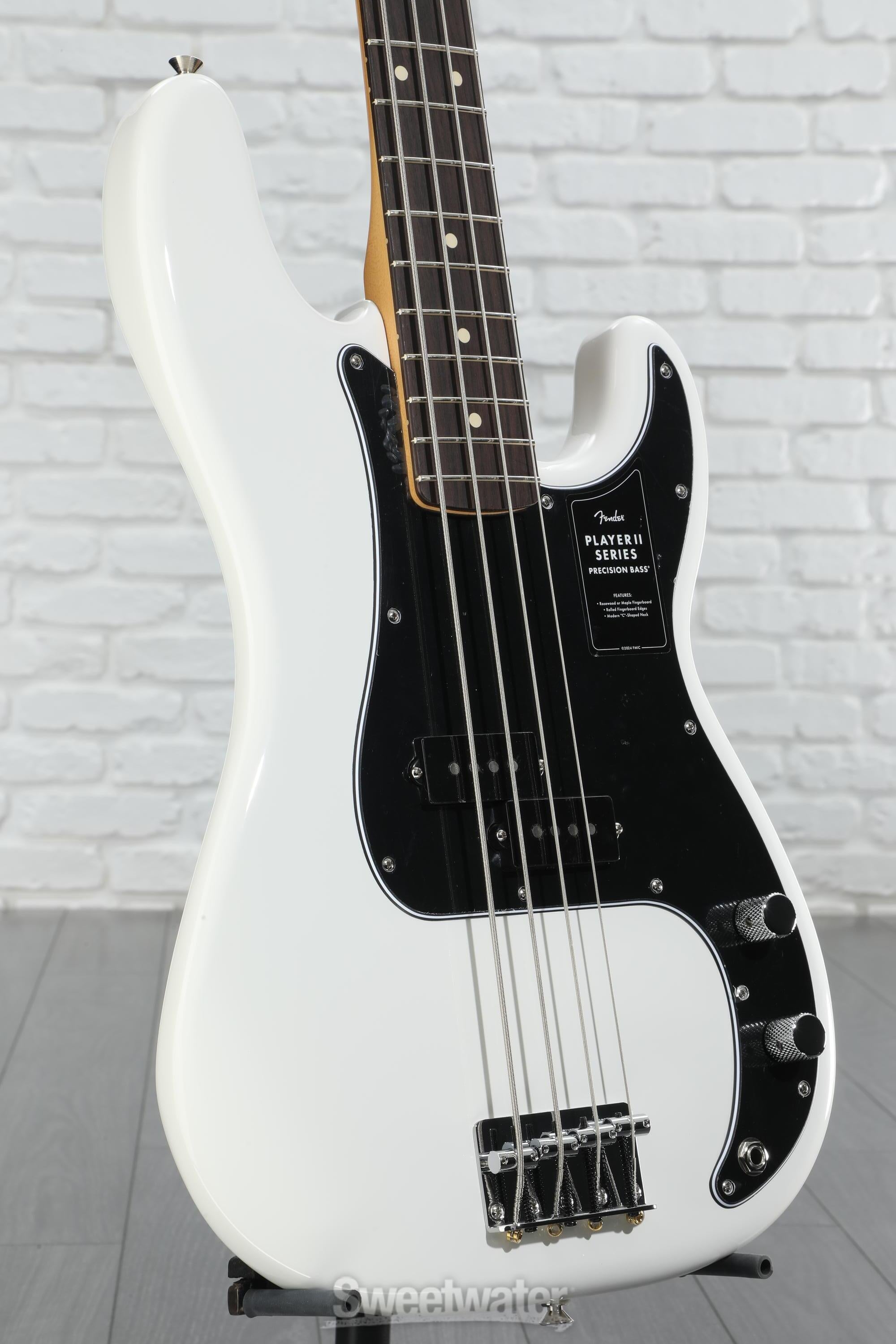 Fender Player II Precision Bass - Polar White | Sweetwater