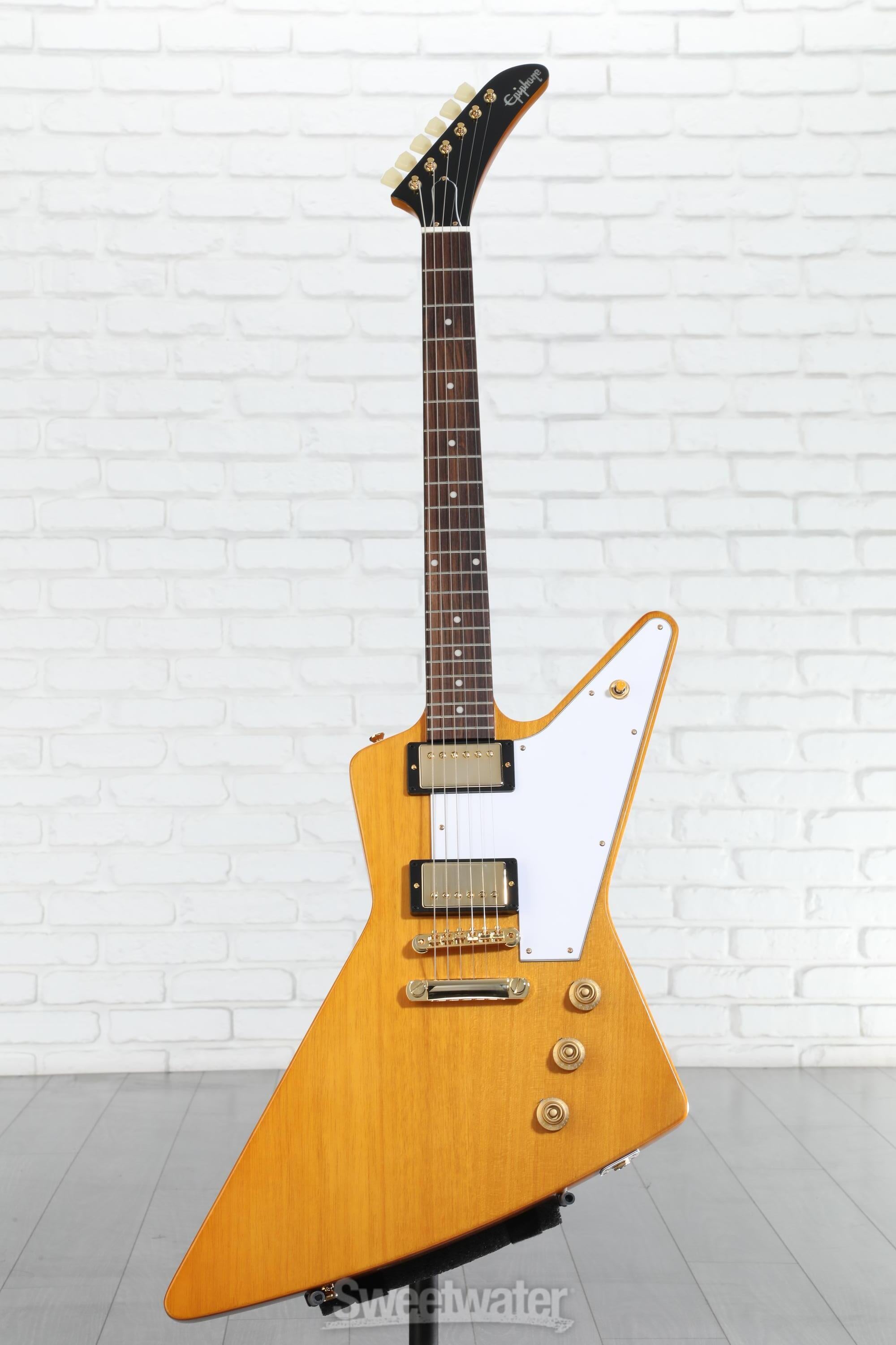 ■Epiphone 1958 Korina Explorer エピフォン Epiphone 1958 Korina Explorer Electric Guitar - Natural