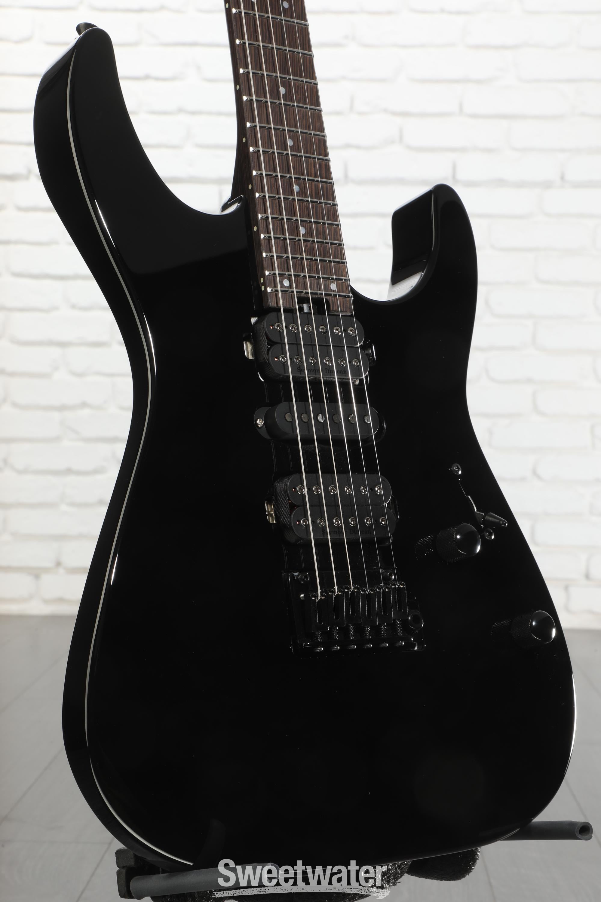 ギター CHARVEL MJ DK24 HSH 2PT NAT SEBNY Charvel MJ DK24 HSH 2PT Electric Guitar - Black | Sweetwater