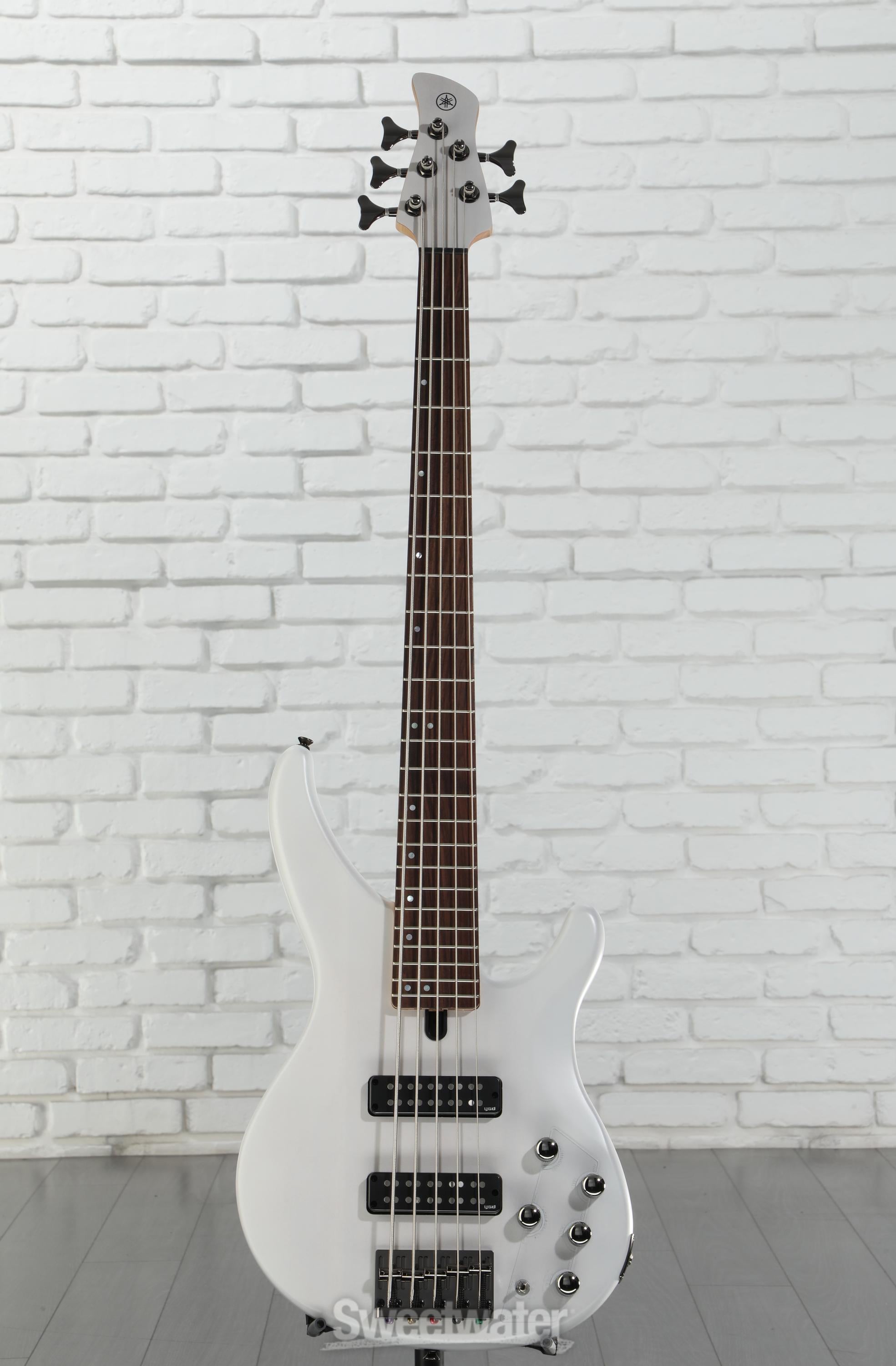 Yamaha TRBX505 5-string Bass Guitar - Translucent White