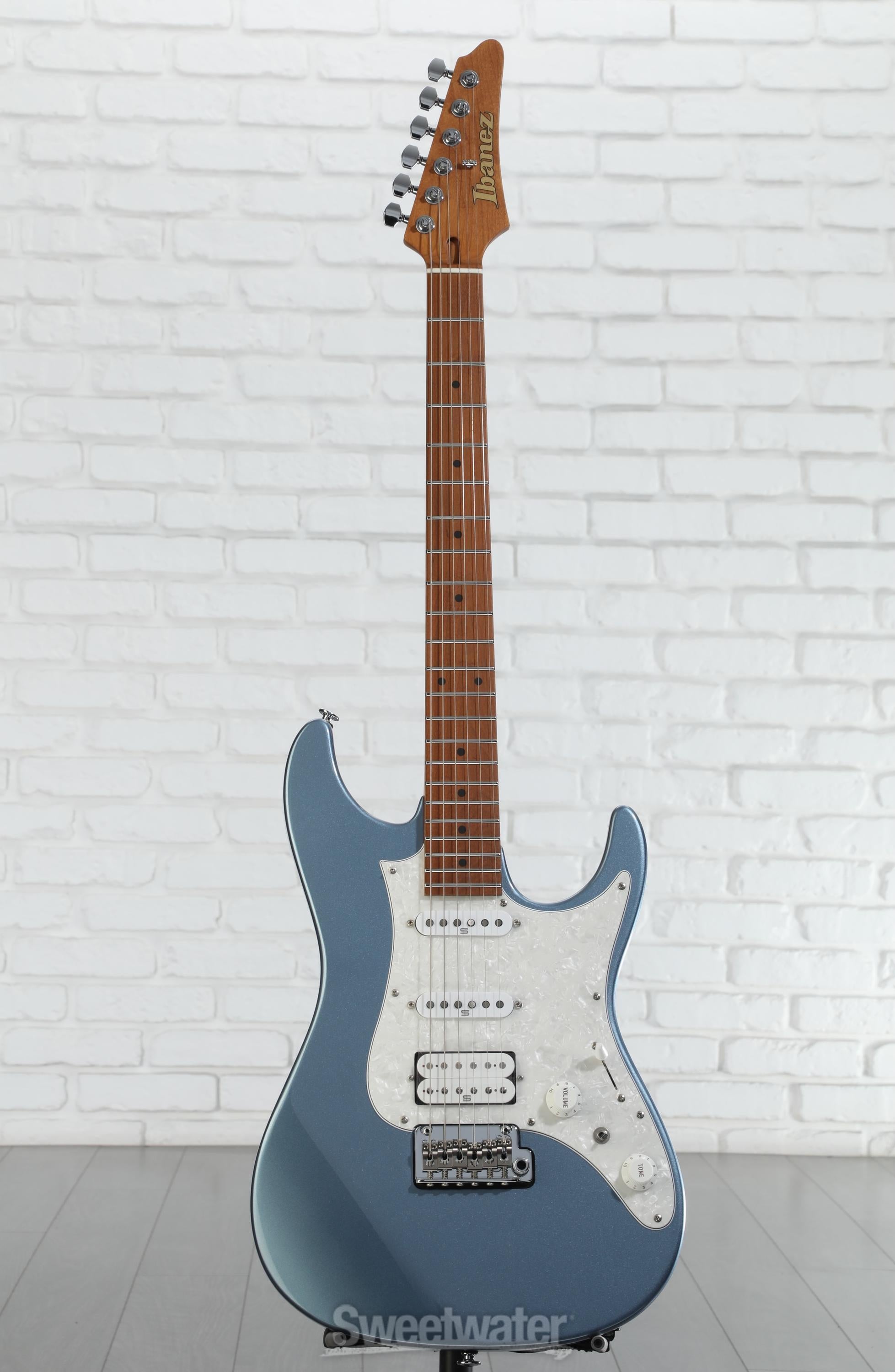 Ibanez Prestige AZ2204 - Ice Blue Metallic | Sweetwater