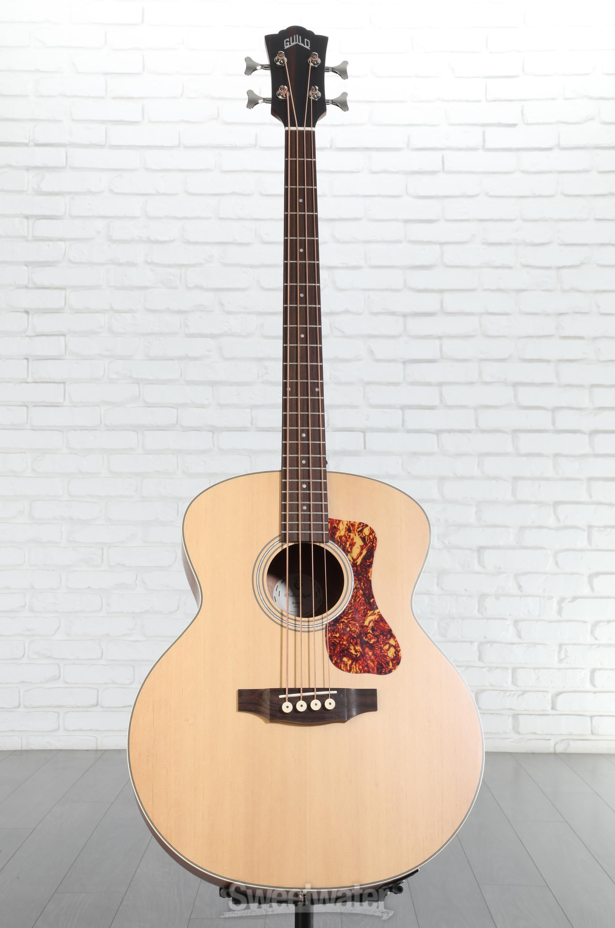 Guild B-240E Concert Acoustic-electric Bass Guitar - Natural