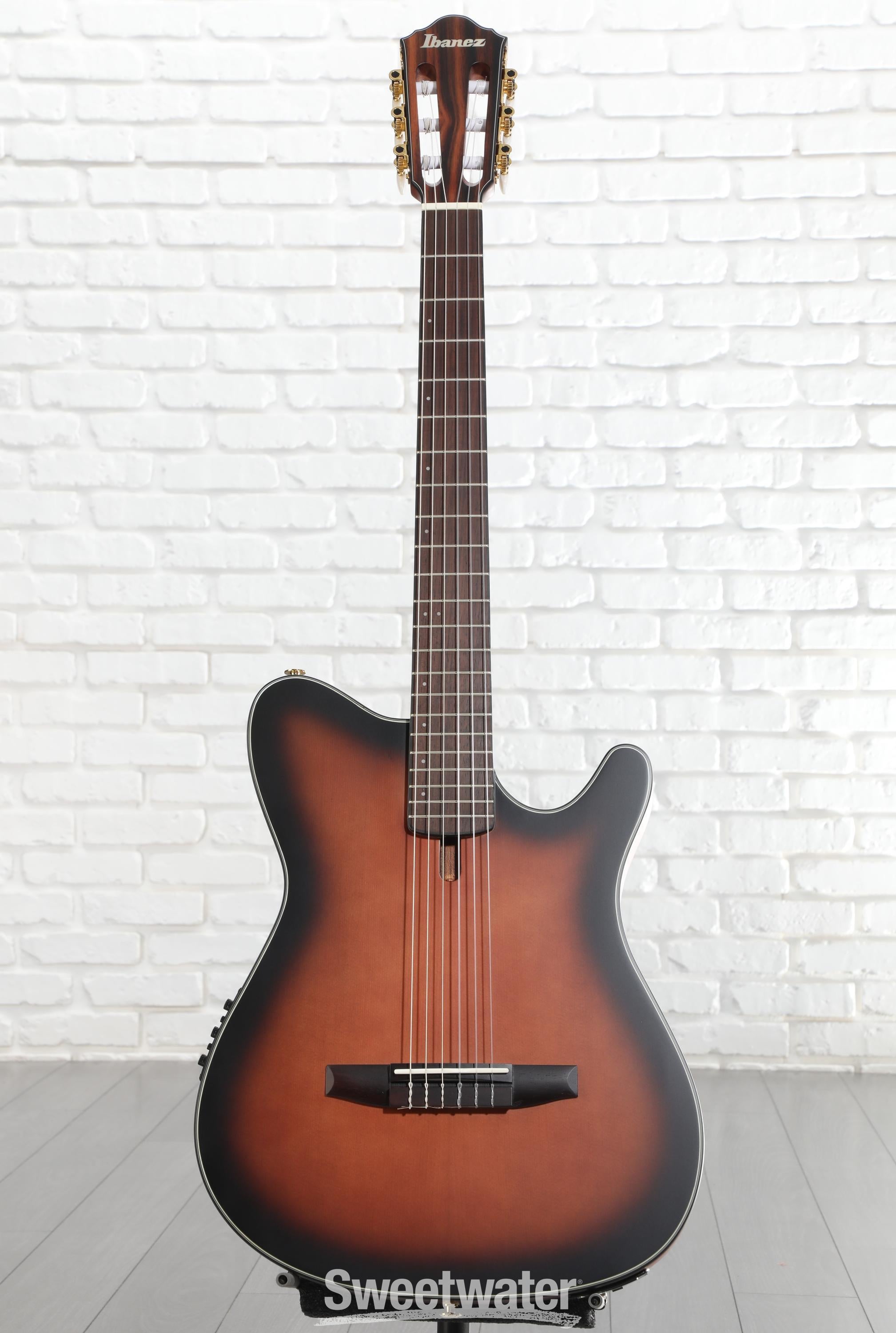 Ibanez FRH10N Thinline Nylon Acoustic-electric Guitar - Brown