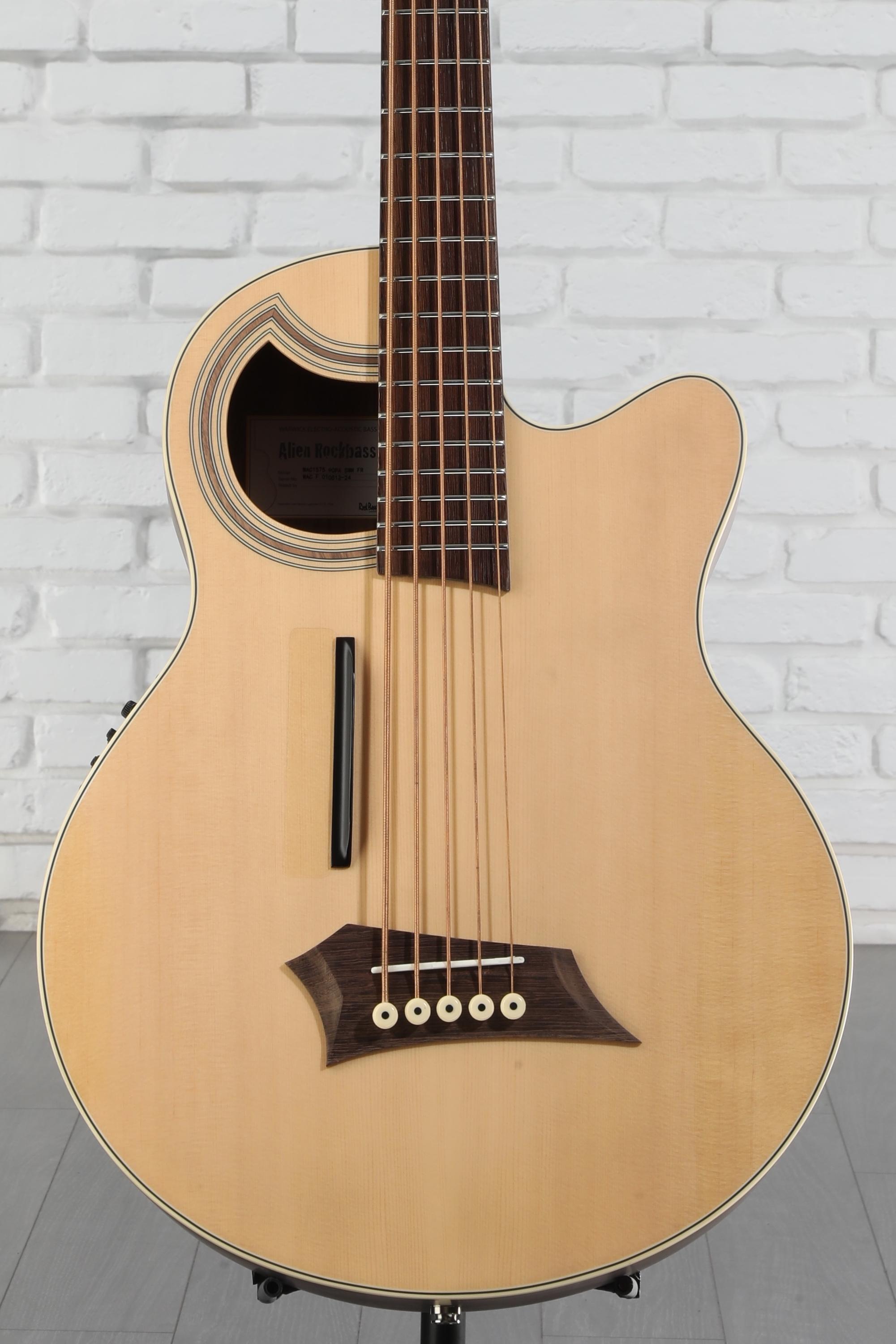 Warwick Alien 5st Natural Satin ワーウィック Warwick RockBass Alien Deluxe 5-string Acoustic-electric