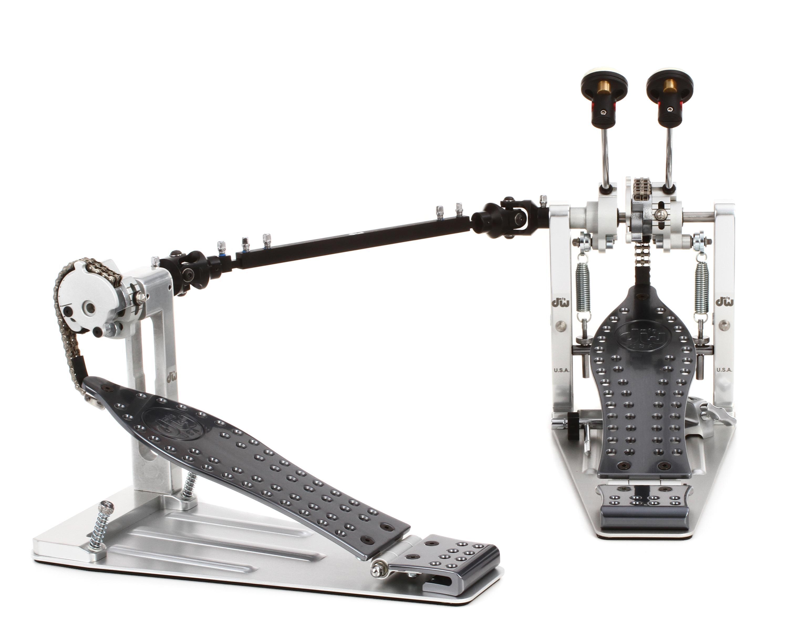 DW DWCPMCD2 MCD Machined Chain Drive Double Bass Drum Pedal - Polished