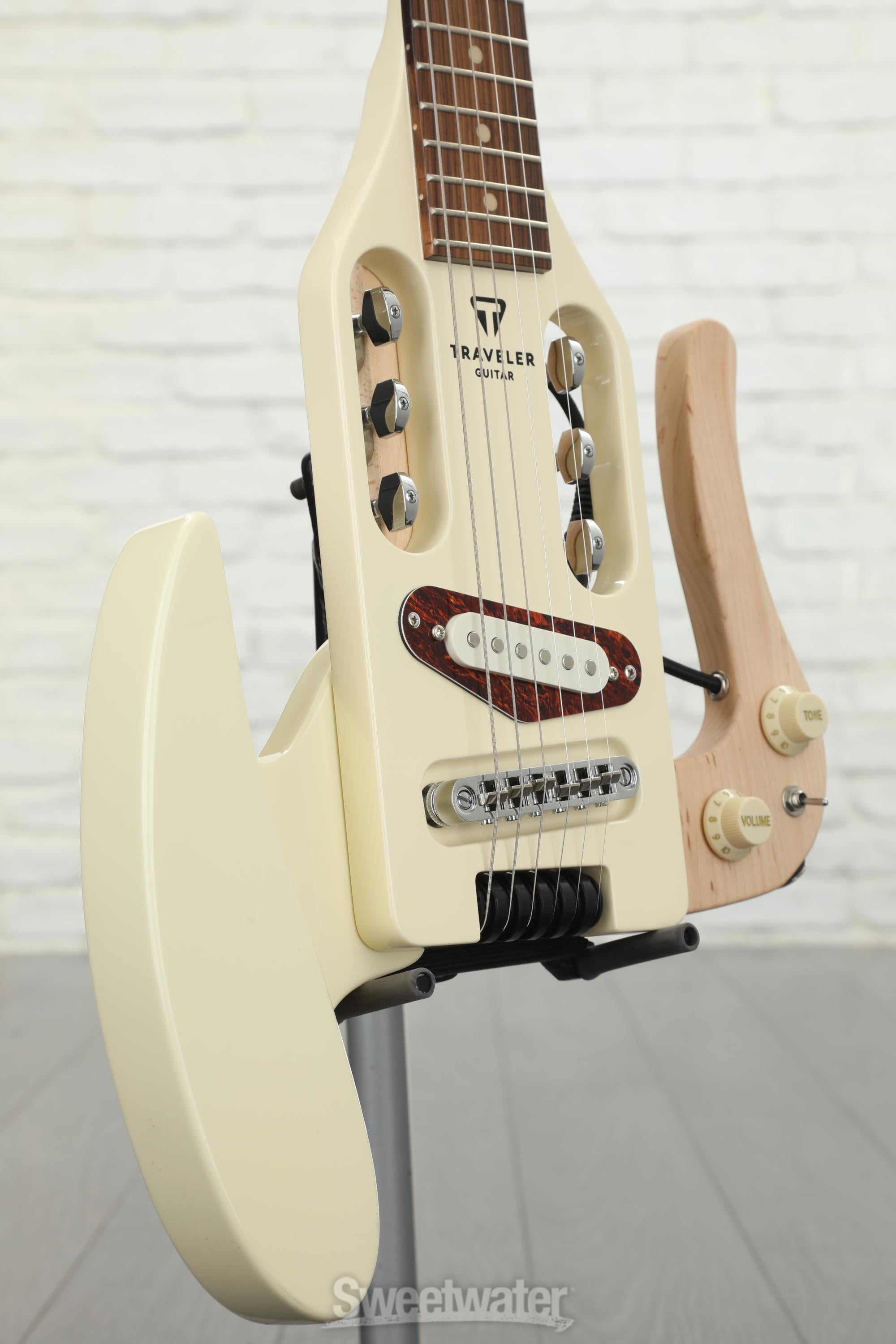Traveler Guitar Pro-Series Mod-X - Vintage White | Sweetwater