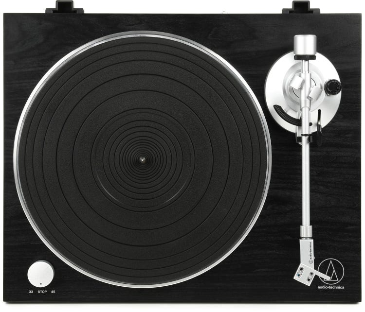 Fully Automatic Belt-Drive Stereo Turntable with Universal Tonearm &  Headshell