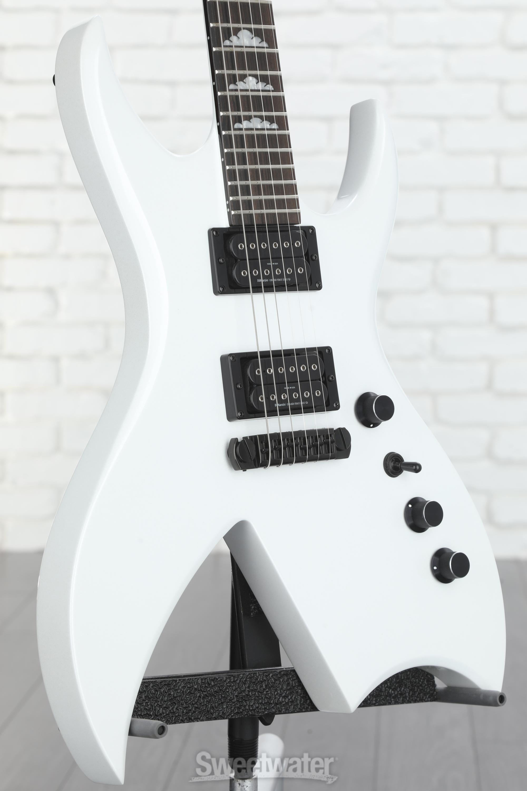 Rich B Legacy 2023 Electric Guitar - Pearl White - Sweetwater