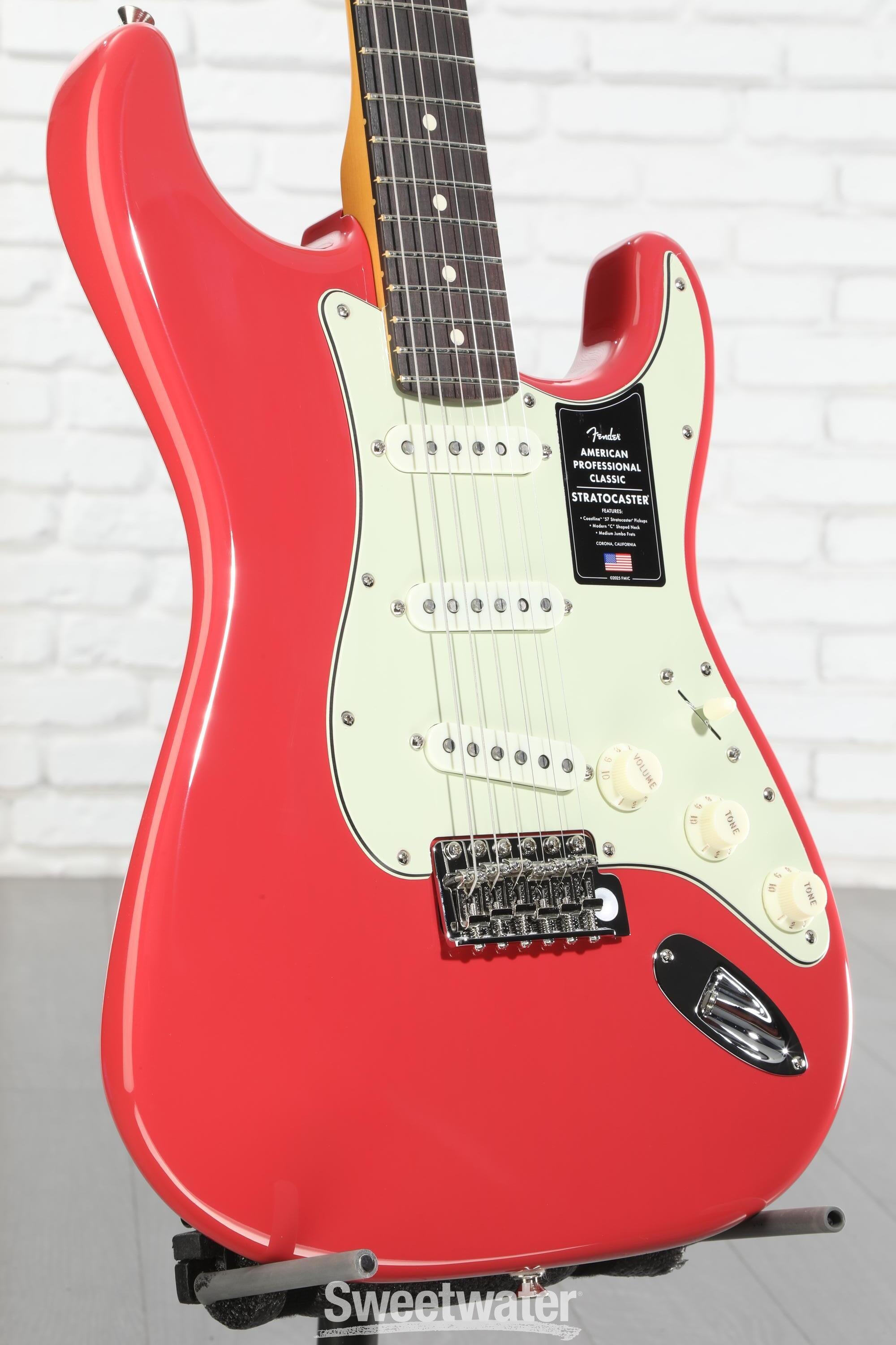ギター Fender AmericanProfessional Stratocaster Fender American Professional Classic Stratocaster Electric Guitar
