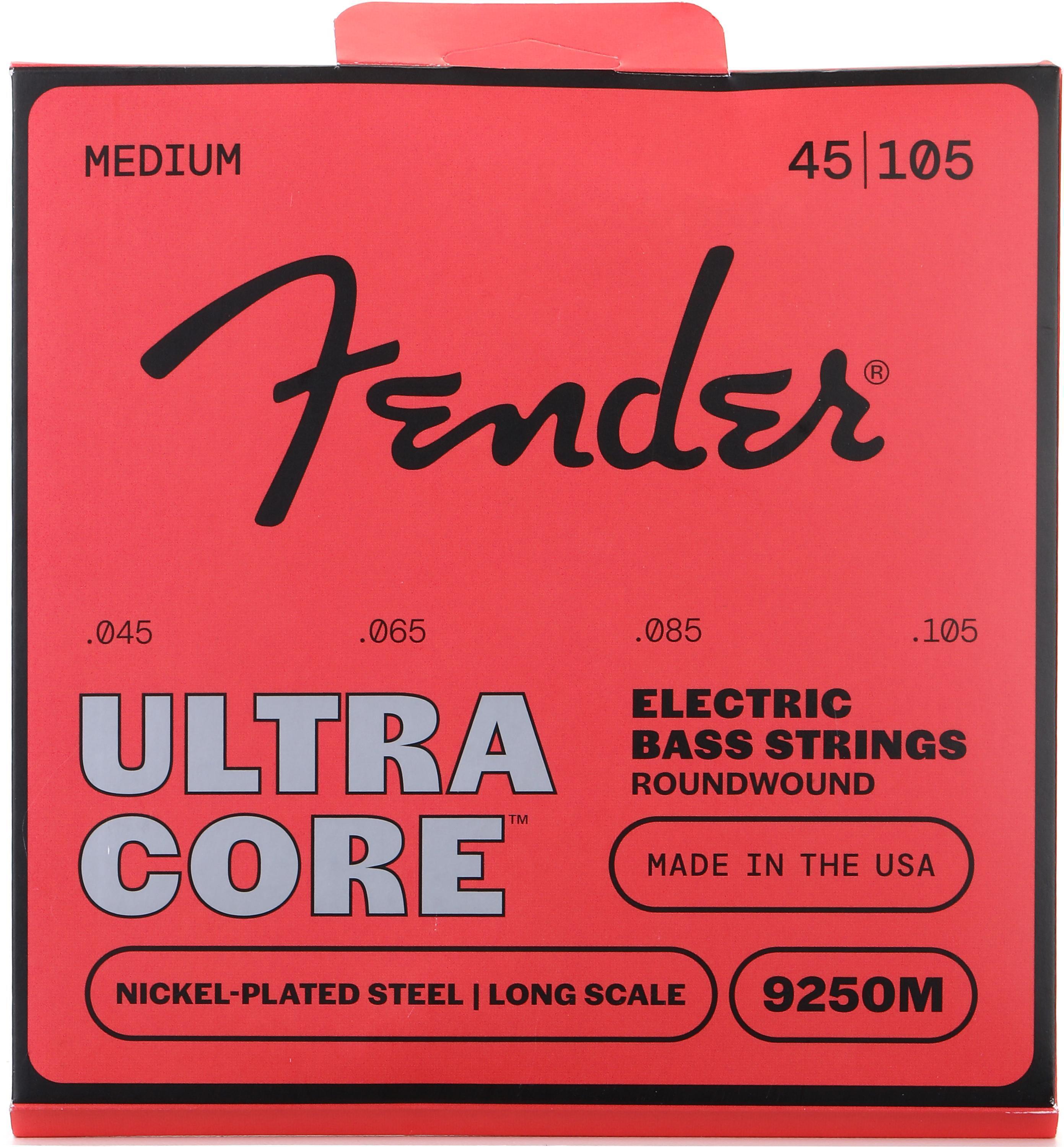 Photo of Fender 9250 UltraCore Electric Bass Strings - .045-.105 Medium