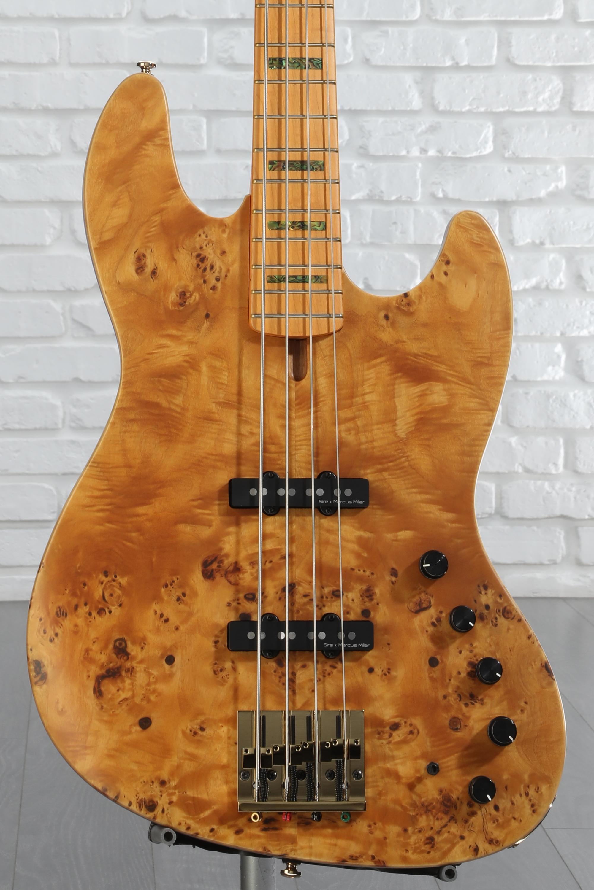 Sire Marcus Miller V10 4-string Bass Guitar - Natural Satin