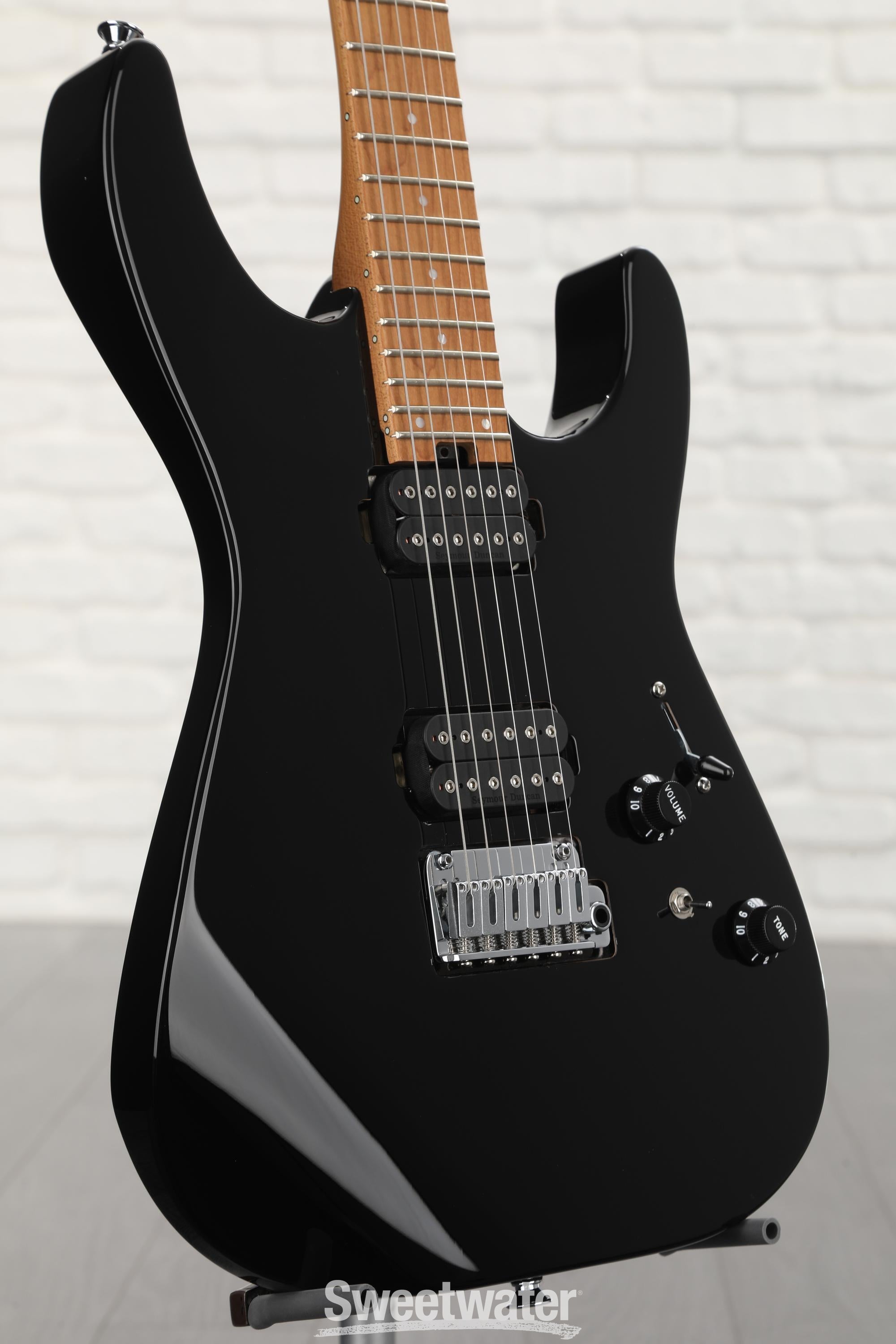 Charvel Pro-Mod DK24 HH 2PT Electric Guitar - Gloss Black 