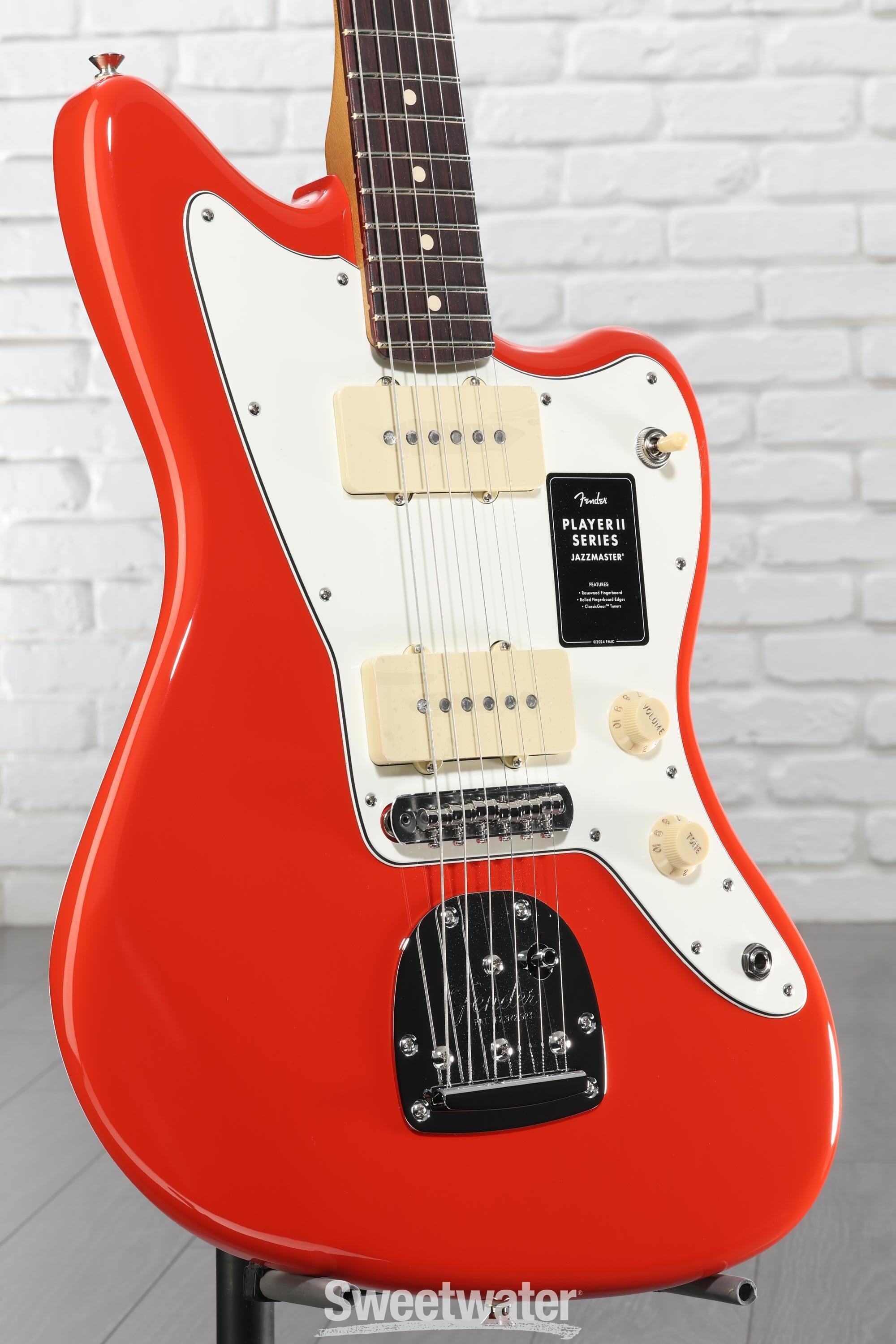 ギター Fender jazzmaster player series Fender Player II Jazzmaster Electric Guitar - Coral Red | Sweetwater