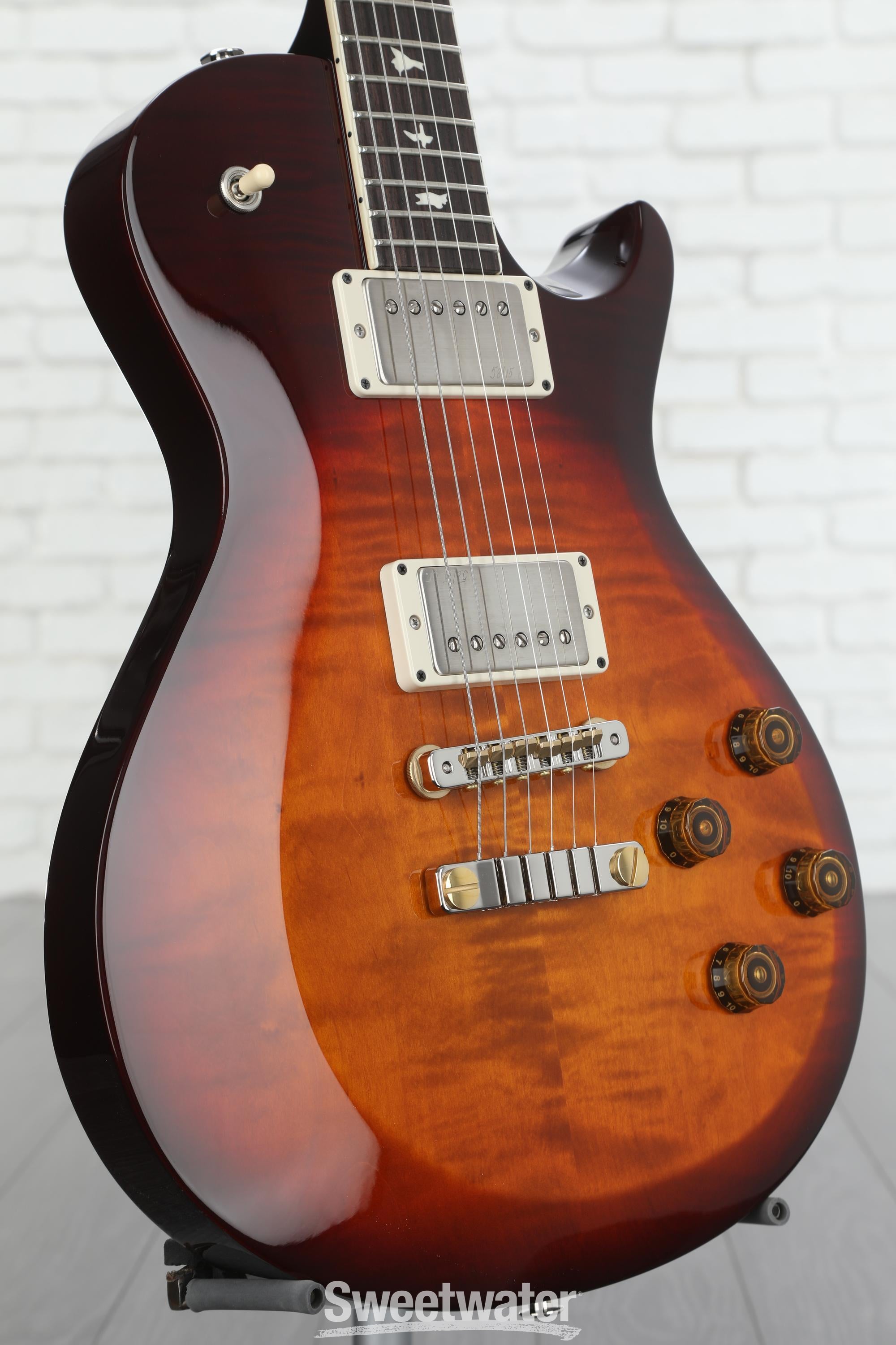 PRS S2 McCarty 594 Singlecut Electric Guitar - Dark Cherry