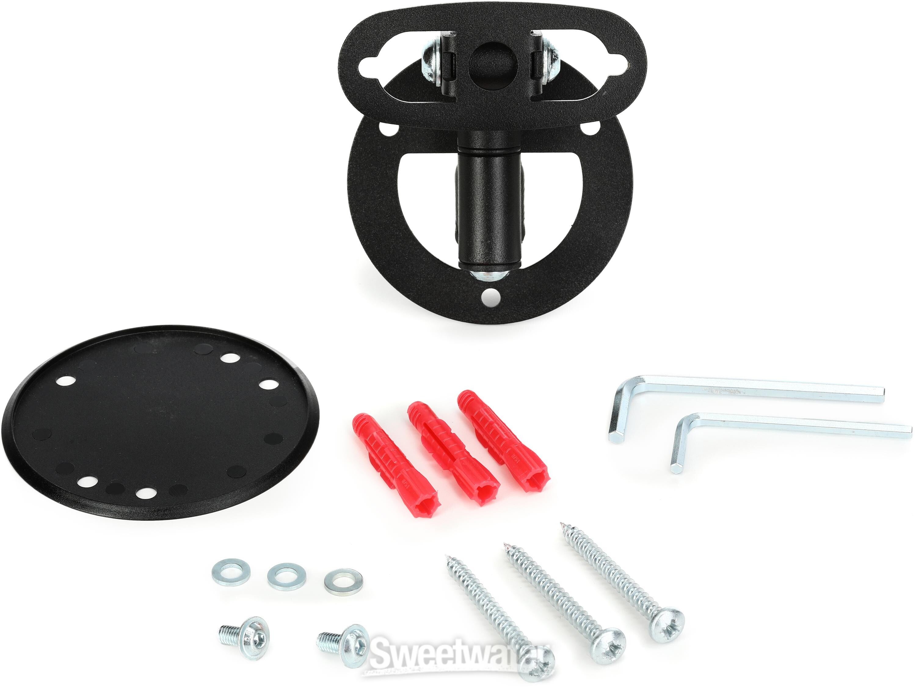 Genelec 8000-422B Adjustable Wall Mount - Black | Sweetwater