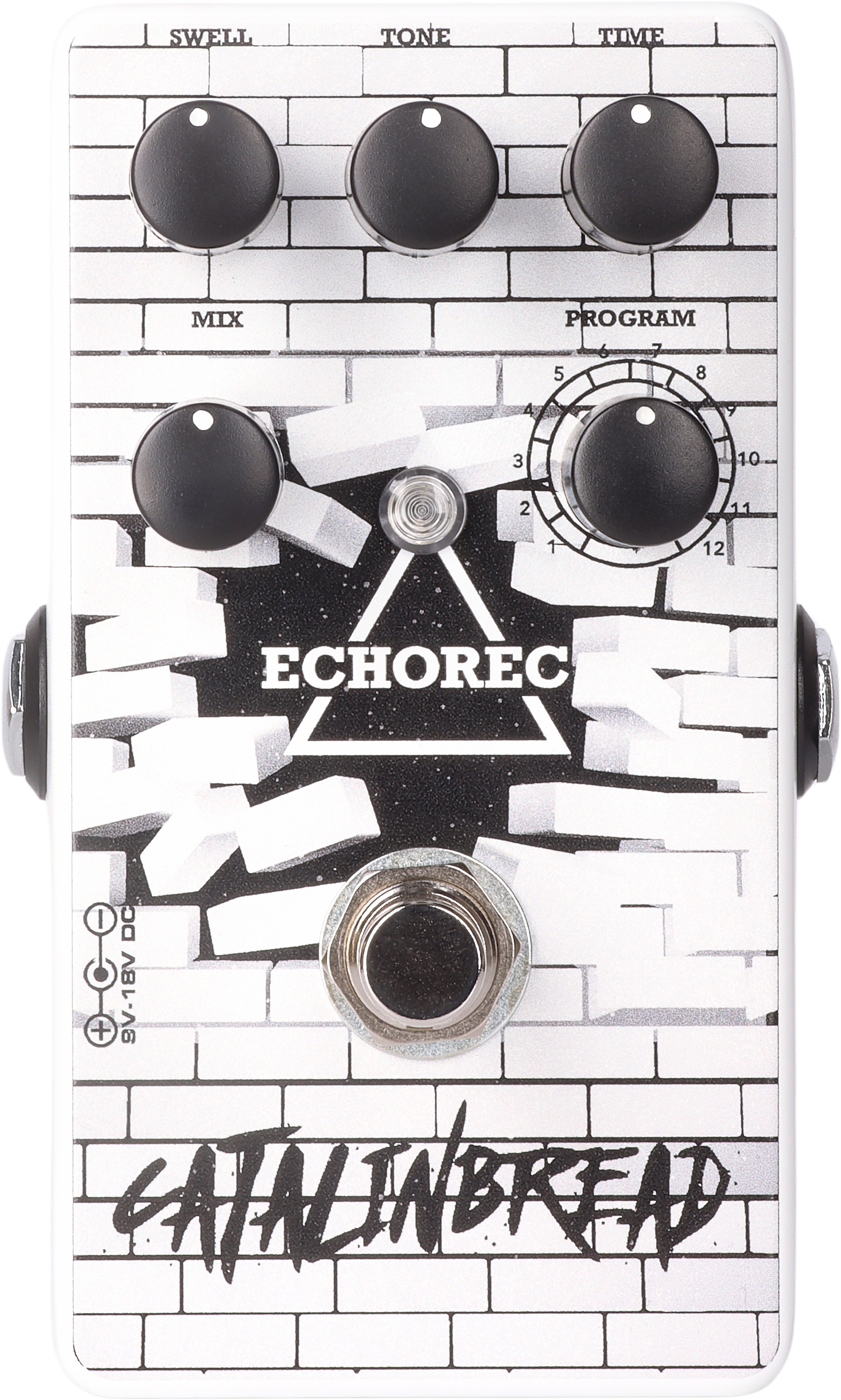 Catalinbread Echorec Binson-style Delay Pedal - Graffiti White