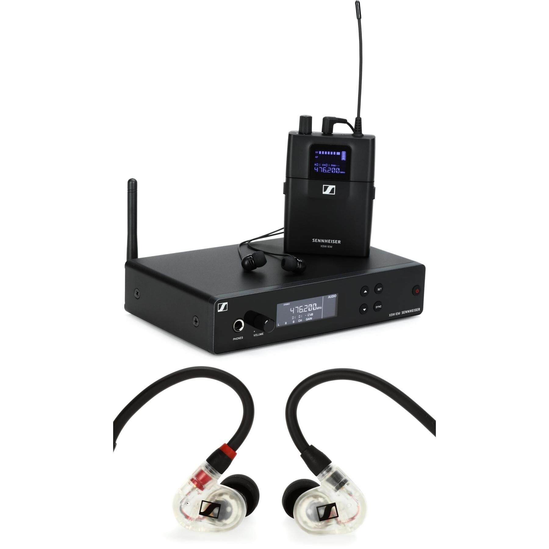 Sennheiser XSW IEM Wireless In-ear Monitor System Bundle
