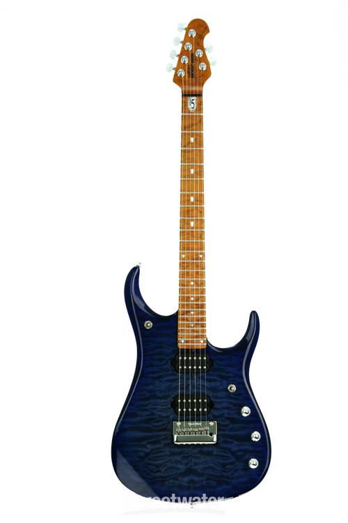 Ernie Ball Music Man JP15 Quilt Maple Top, Signed by John
