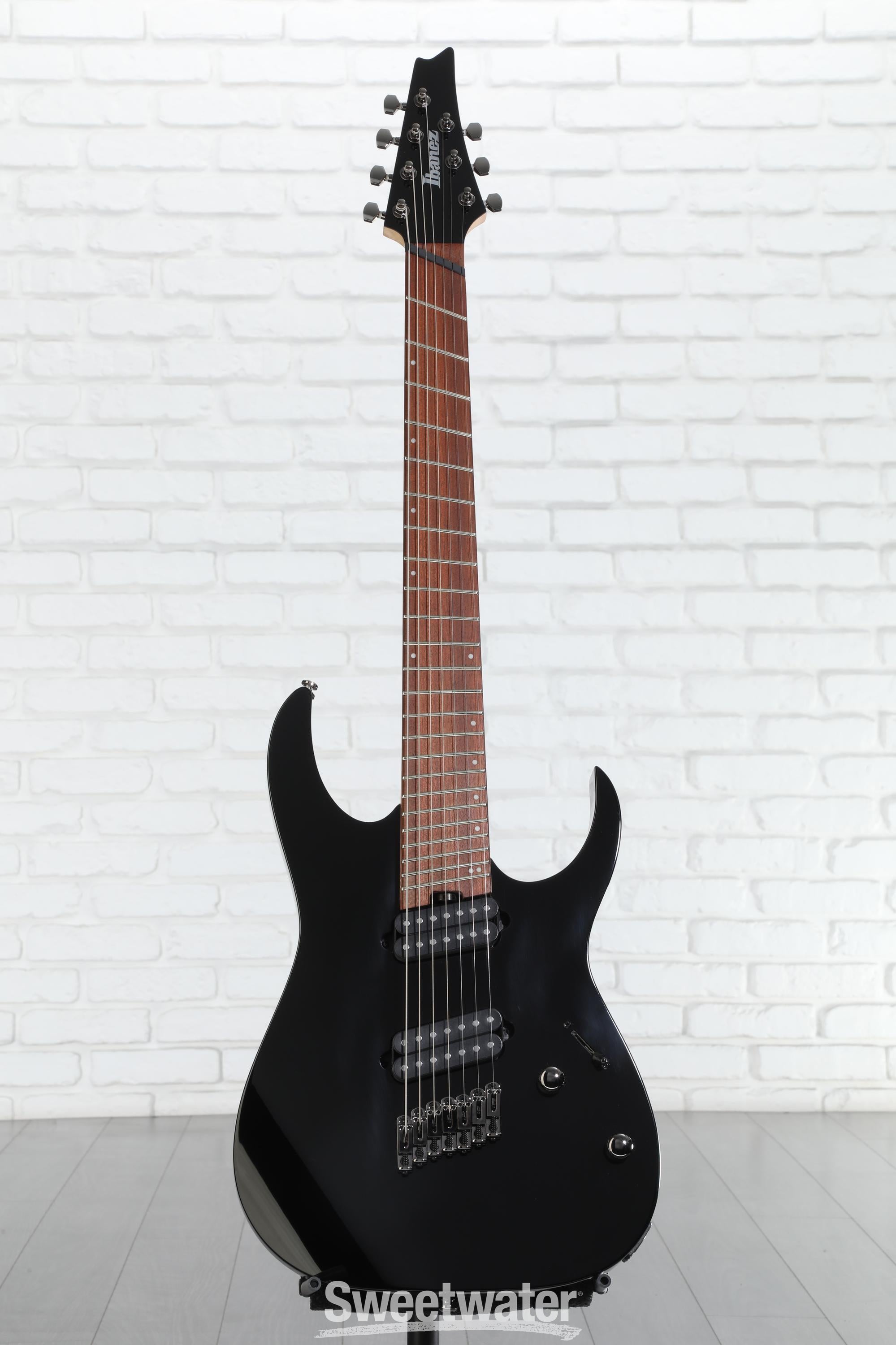 Ibanez RGMS7 7-string Electric Guitar - Black | Sweetwater