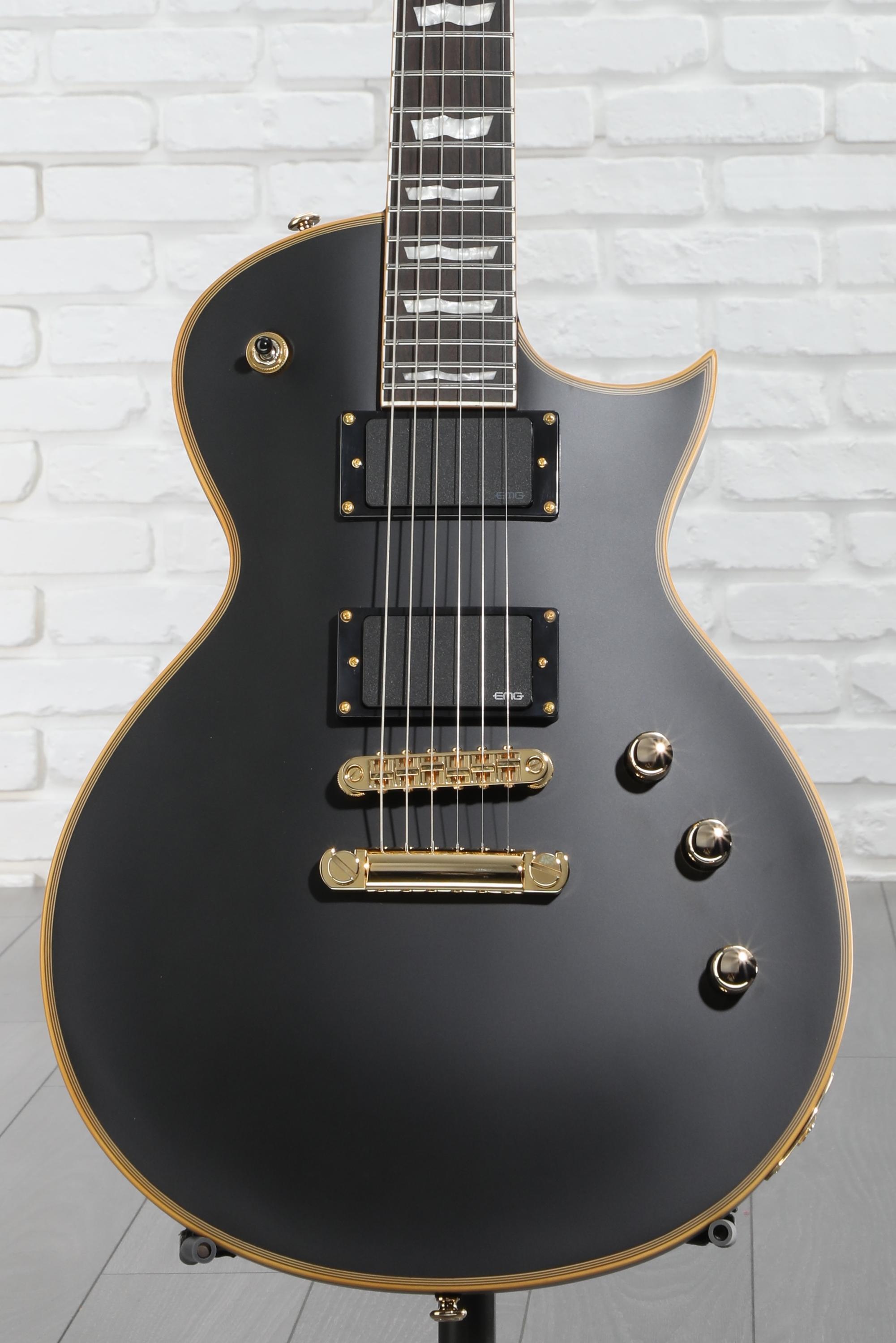 ltd ec1000 deluxe ビンテージブラック ESP LTD Deluxe EC-1000 Electric Guitar Vintage Black | Guitar Center