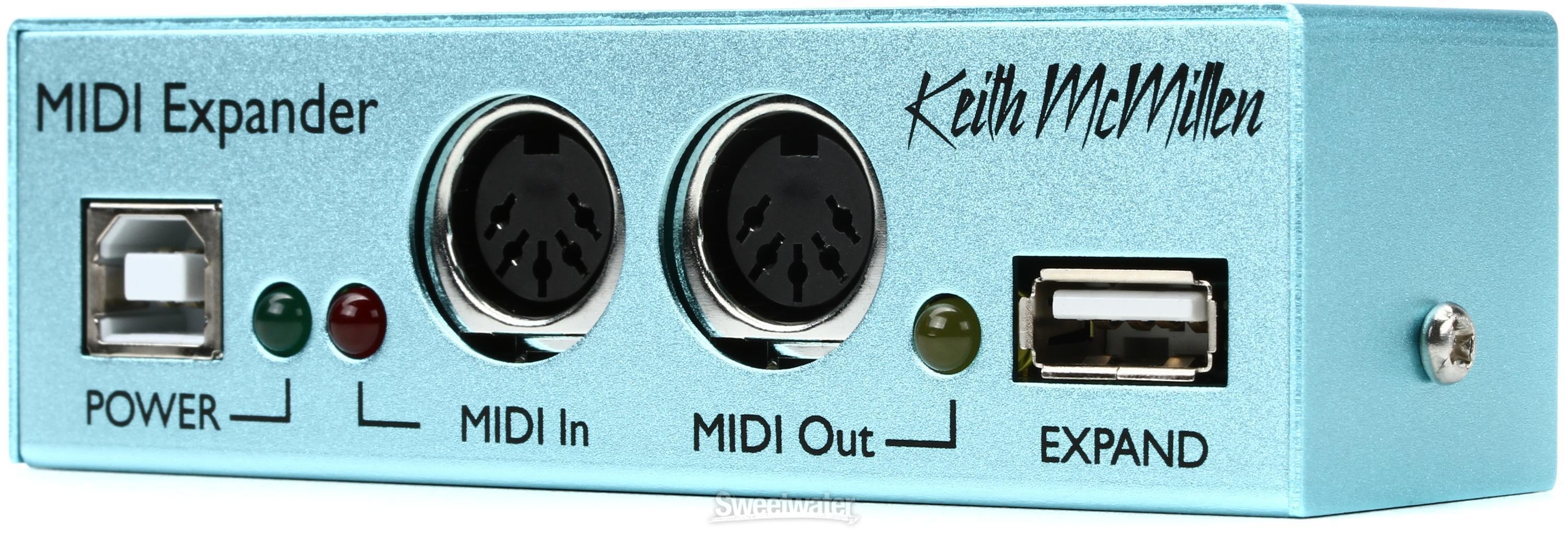 【割引直売】Keith Mcmillen 12 Step (専用MIDI拡張ボックス付き) キースマクミラン 12ステップ フットコントローラ フットキーボード MIDIキーボード、コントローラー
