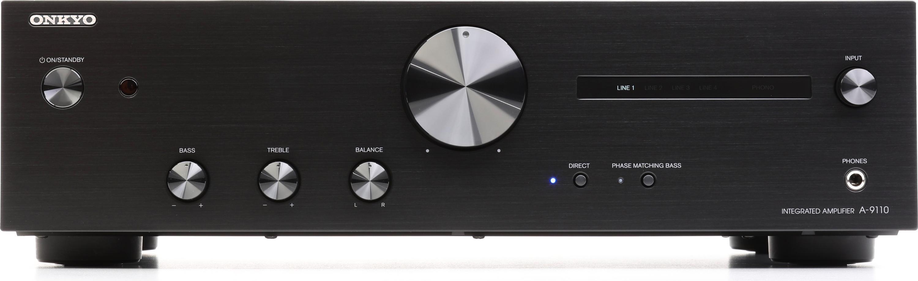 Onkyo A-9110 50-watt Stereo Integrated Amplifier | Sweetwater