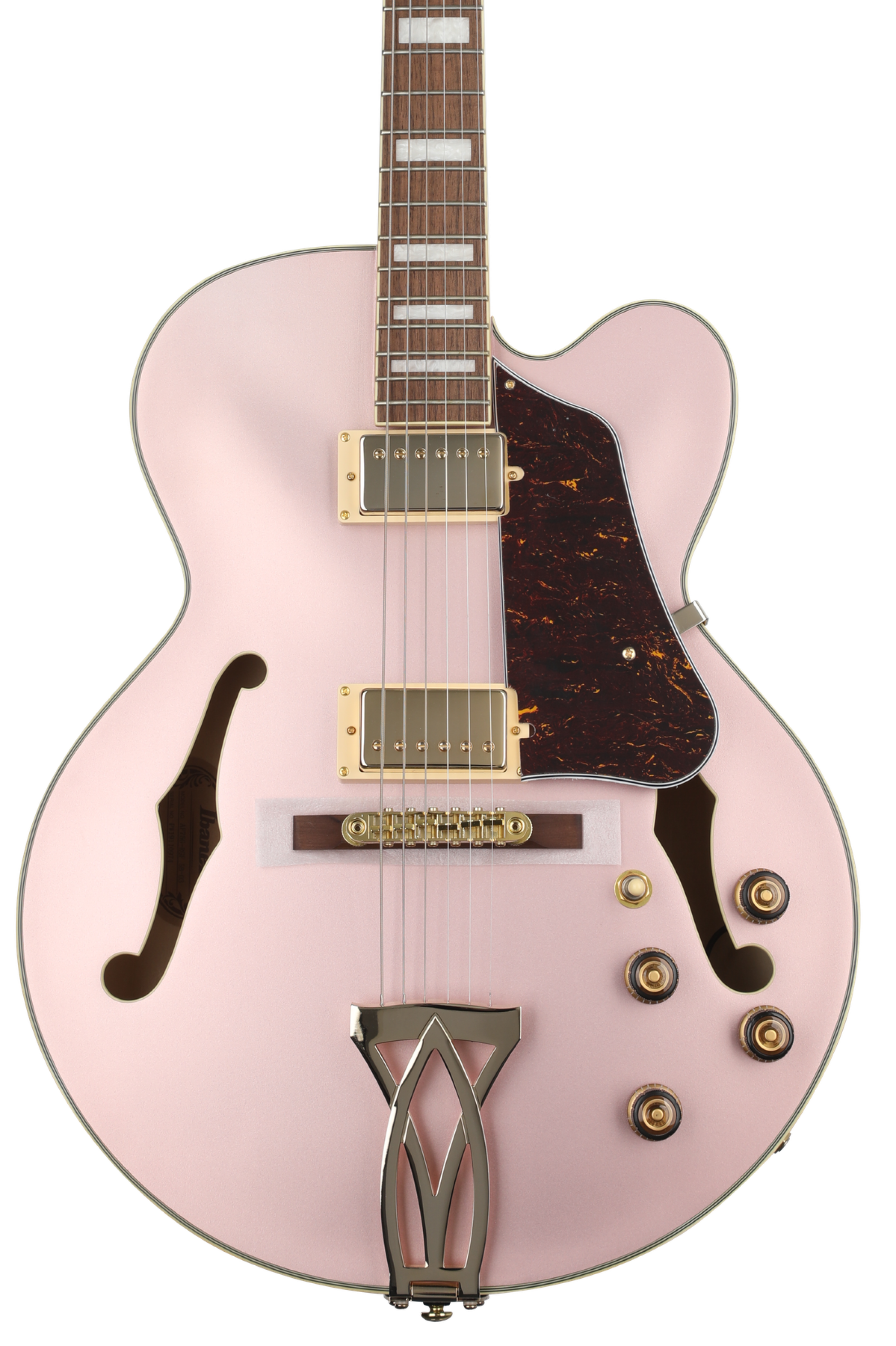 Ibanez Artcore AF75G Hollowbody Electric Guitar - Rose Gold