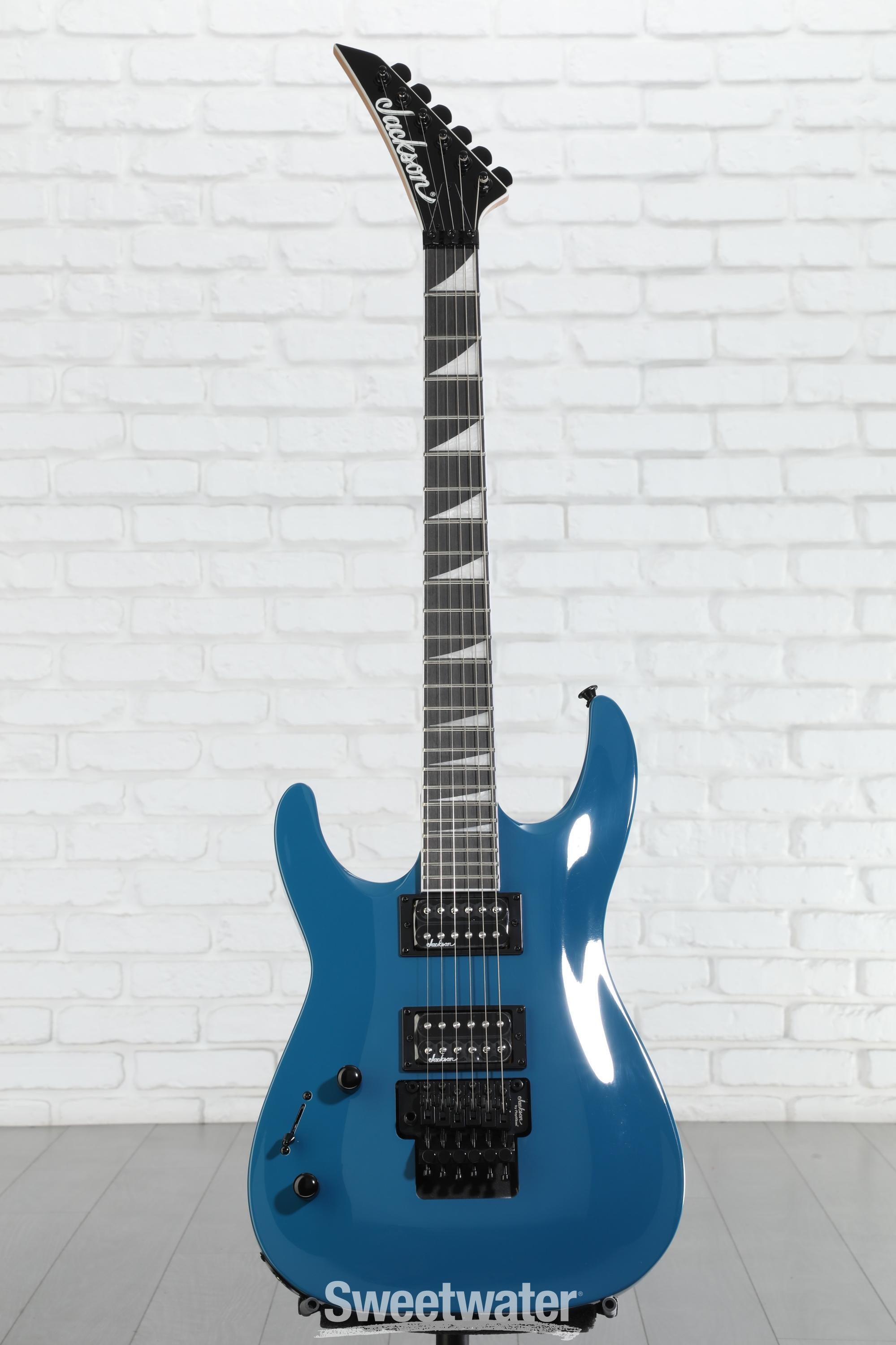 Jackson Dinky Arch Top JS32 DKA Left-handed - Bright Blue | Sweetwater