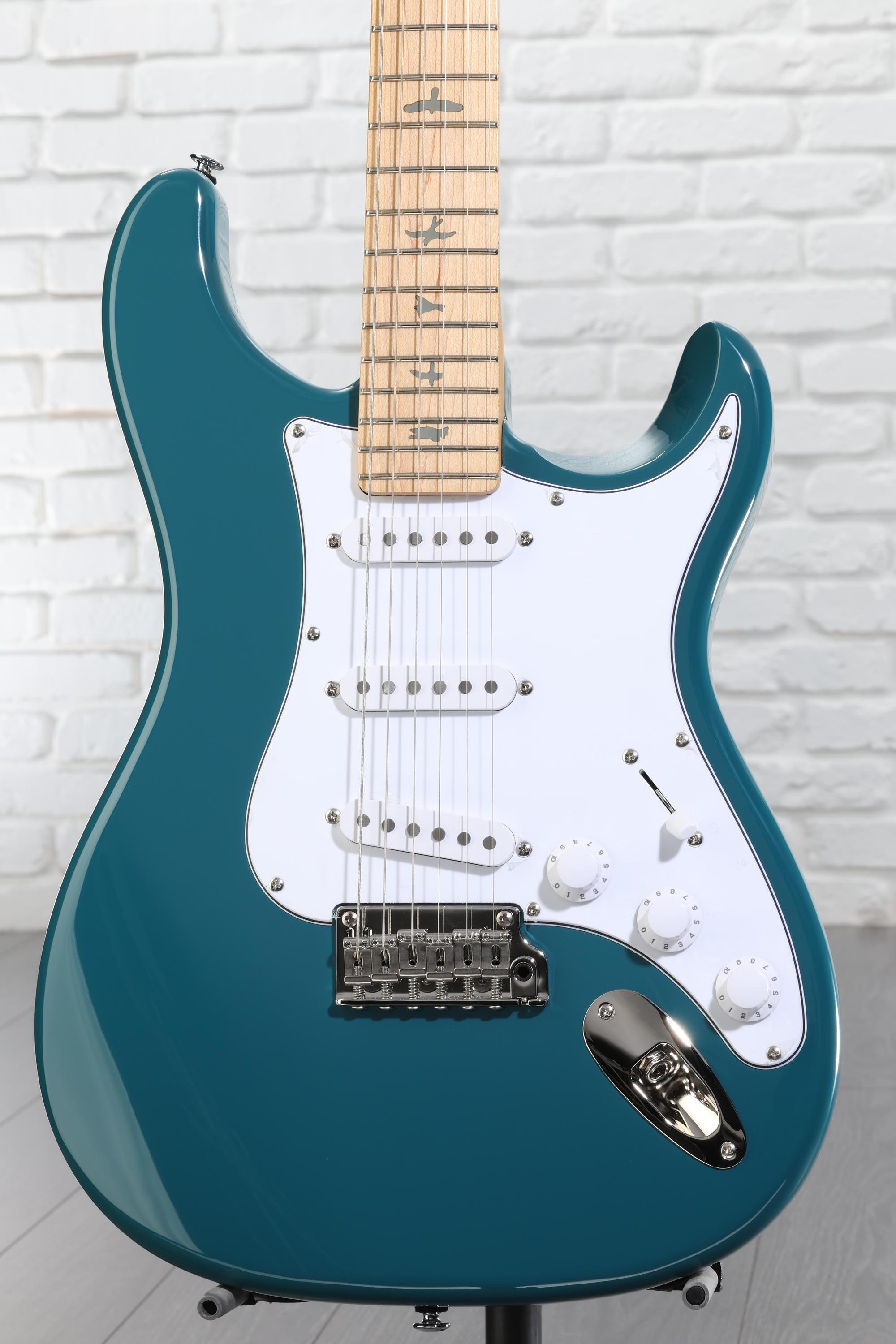 ギター PRS SE Silver Sky Nylon Blue PRS SE Silver Sky Electric Guitar - Nylon Blue with Maple