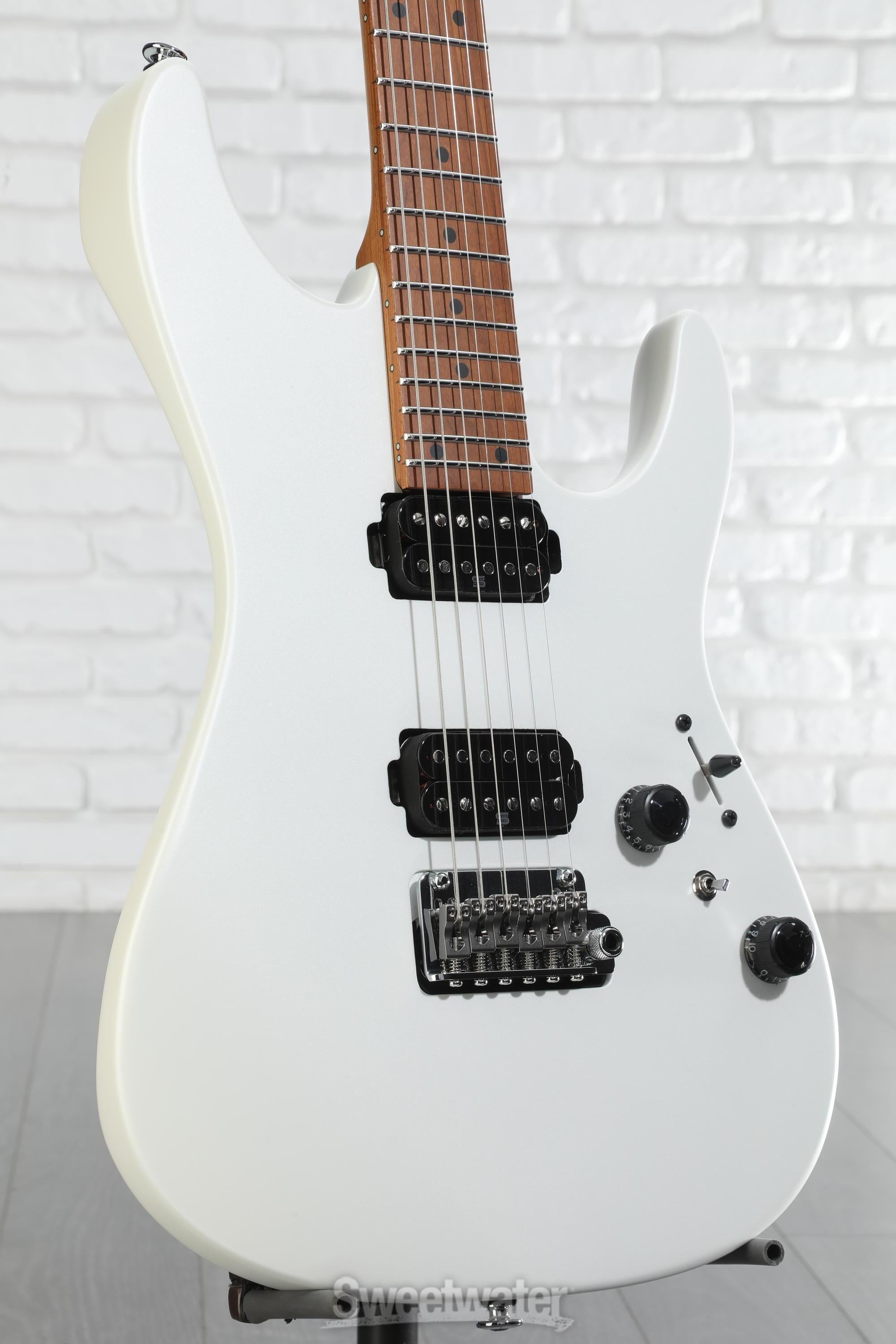 Ibanez Prestige AZ2402 Electric Guitar - Pearl White Flat