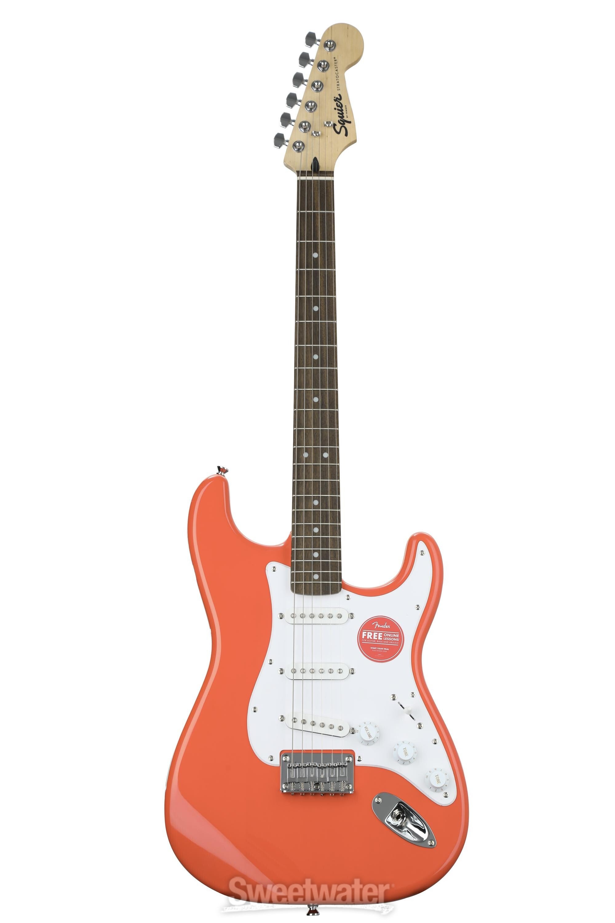 Squier Bullet Strat HT Electric Guitar - Fiesta Red with