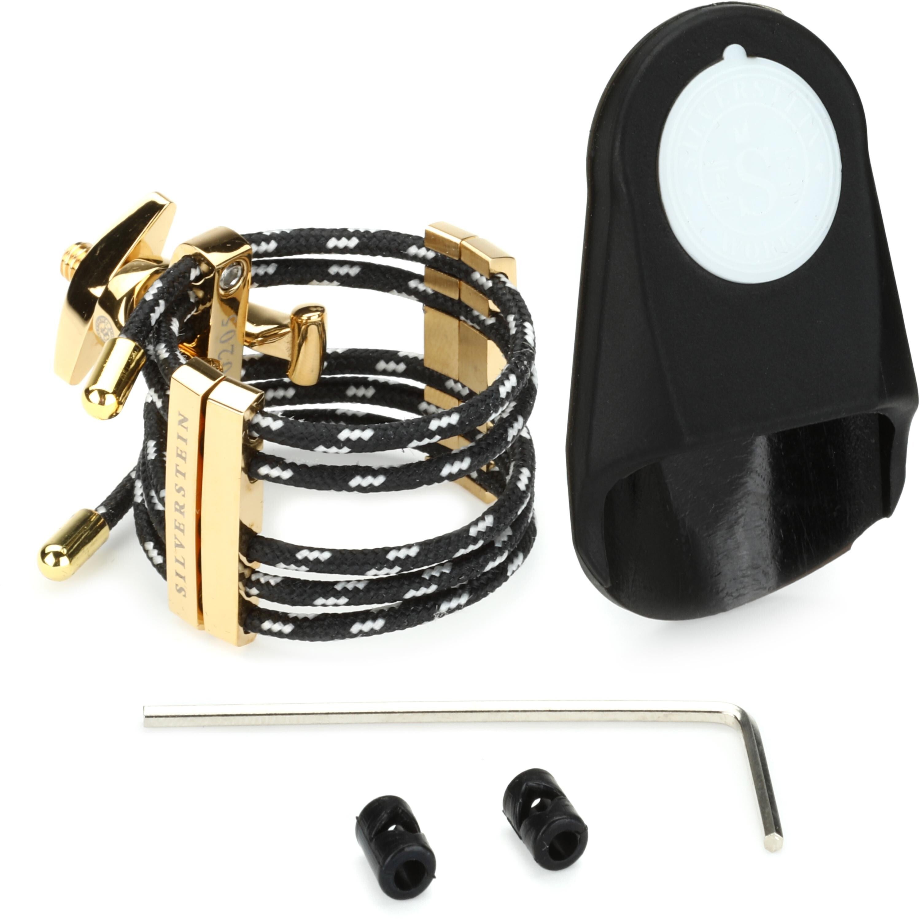 管楽器・吹奏楽器 SILVERSTEIN LIGATURE Quattro GOLD Size7 第5