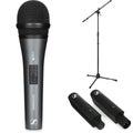 Photo of Sennheiser e 825-S Cardioid Dynamic Vocal Microphone Wireless System Bundle