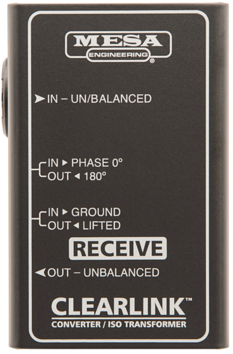 Mesa/Boogie Clearlink (Receive) 1-channel Signal Boost, Receiving