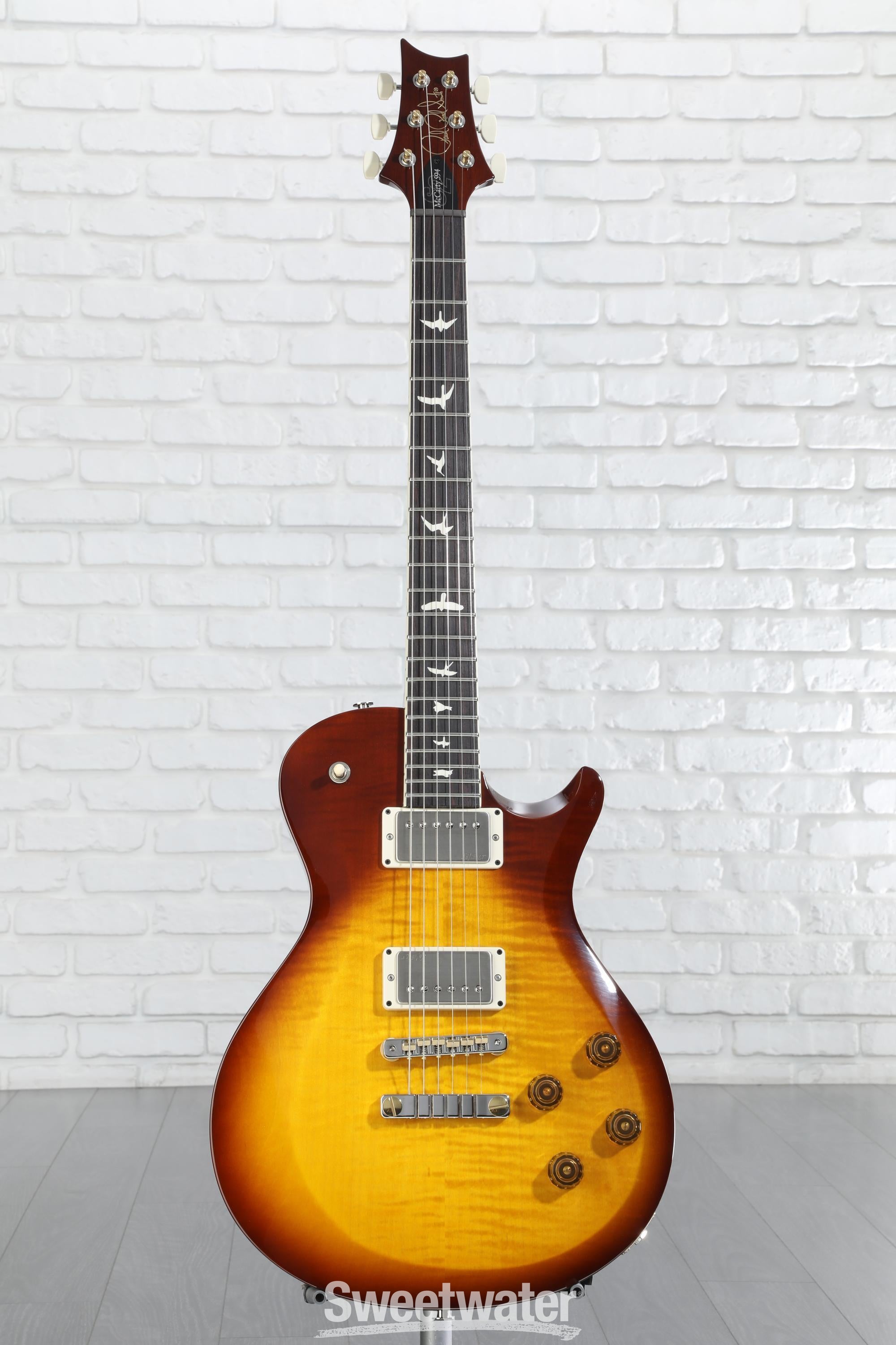 PRS S2 McCarty 594 Singlecut Electric Guitar - Honey Gold Burst  