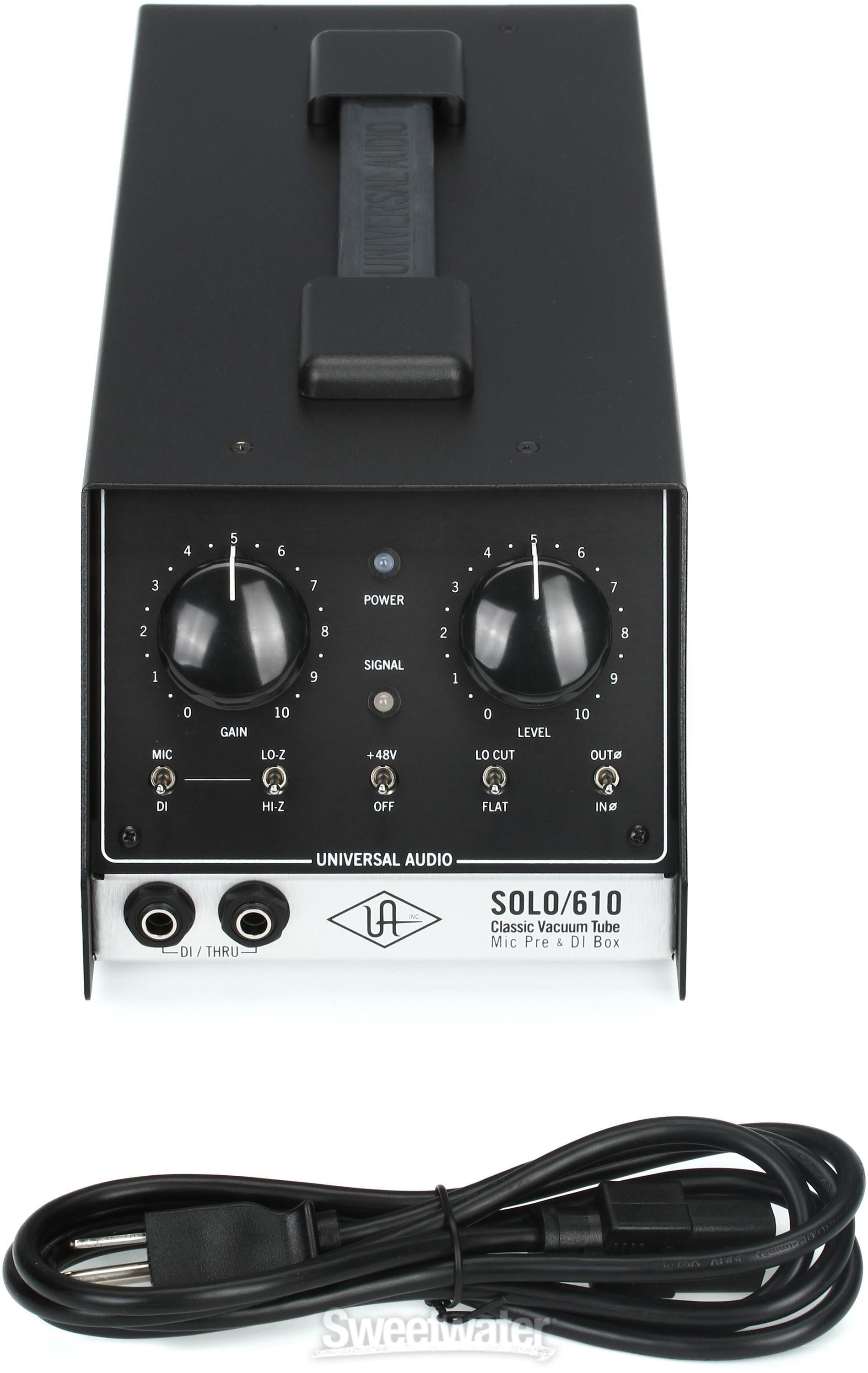 Universal Audio SOLO/610 Tube Desktop Microphone Preamp