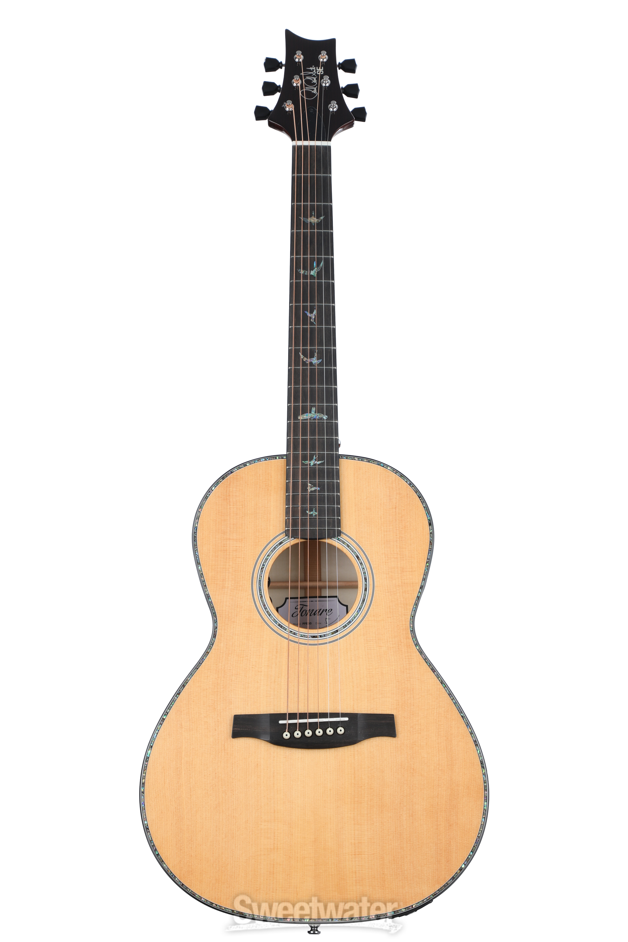 PRS SE P50E Parlor Acoustic-electric Guitar - Black Gold | Sweetwater PRS SE P50E Parlor Acoustic-electric Guitar - Black Gold | Sweetwater
