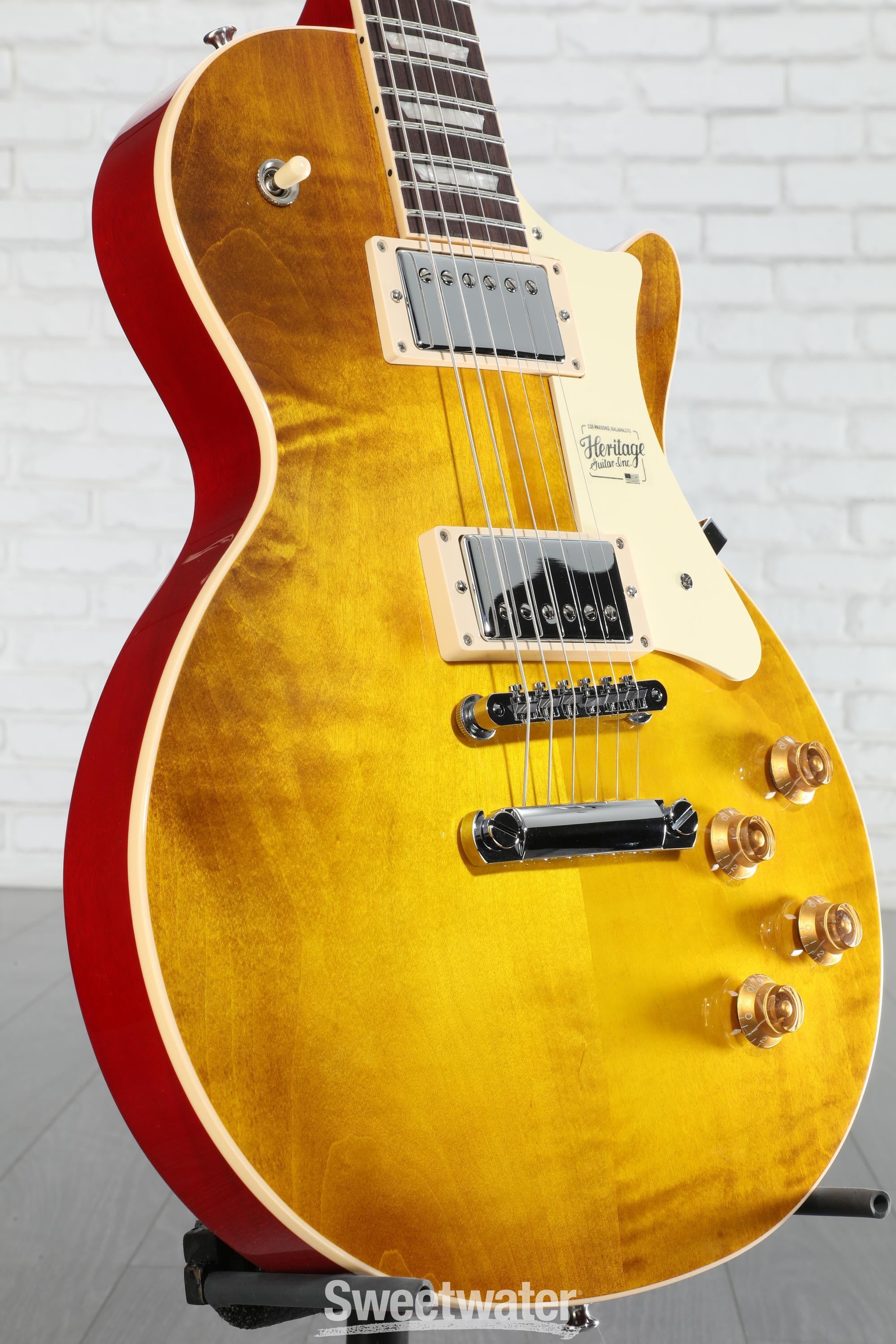 Heritage Standard H-150 Electric Guitar - Dirty Lemon Burst