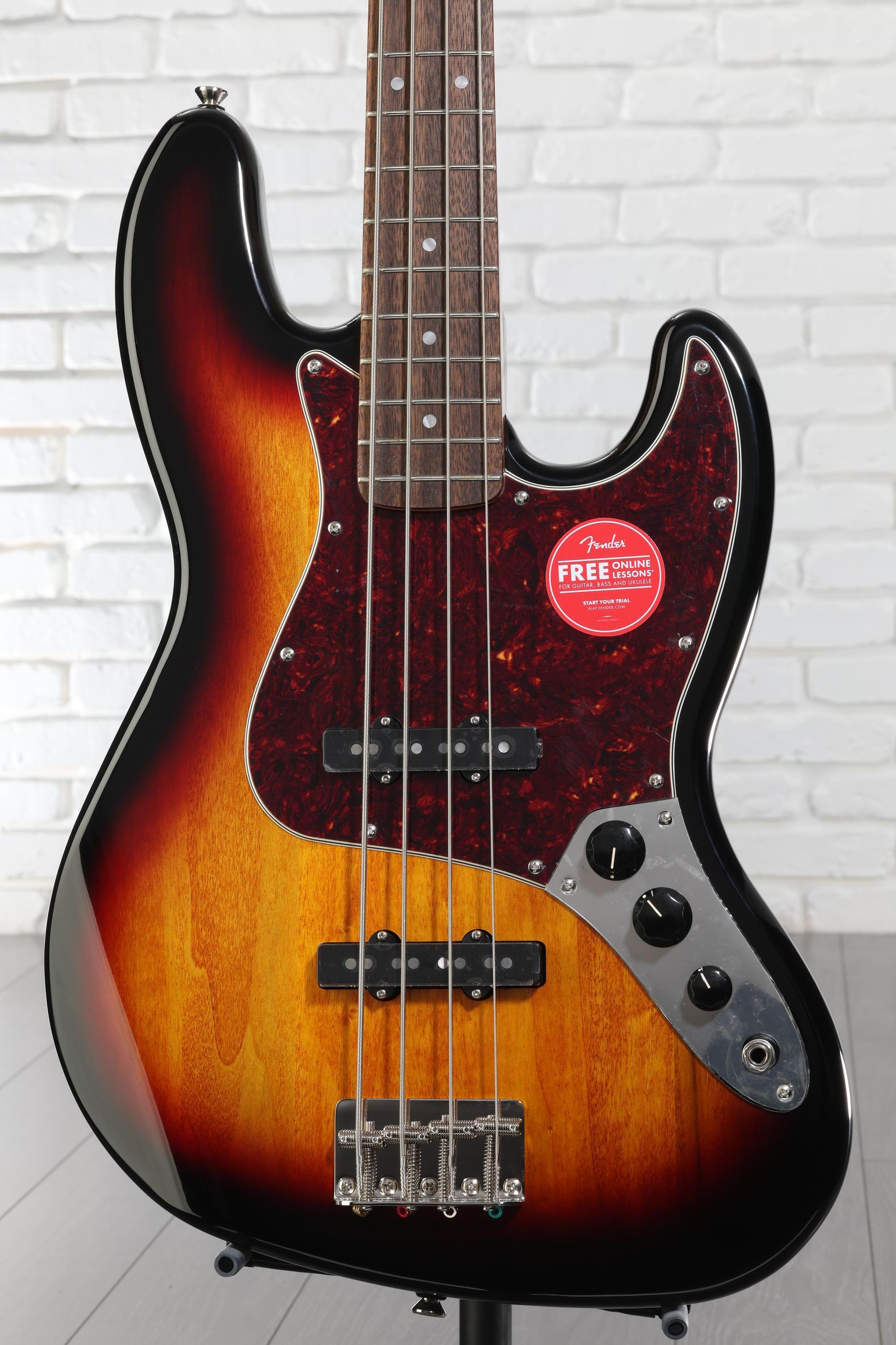 Squier Classic Vibe '60s Jazz Bass - 3-Tone Sunburst | Sweetwater