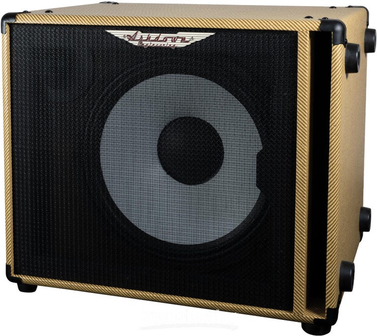 CTM-112 1 x 12-inch 300-watt Bass Speaker Cabinet - Tweed - Sweetwater