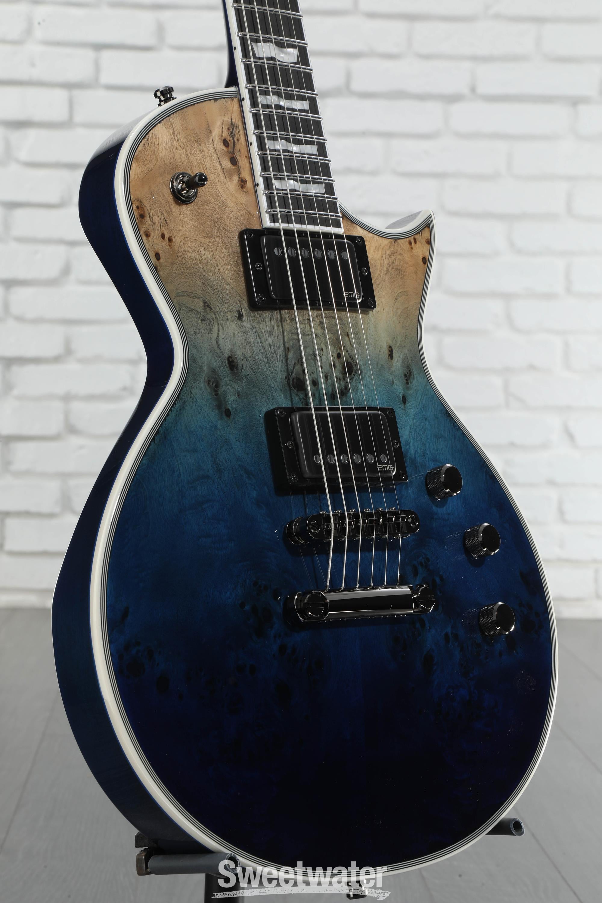 ESP E-II Eclipse - Blue Natural Fade Reviews | Sweetwater