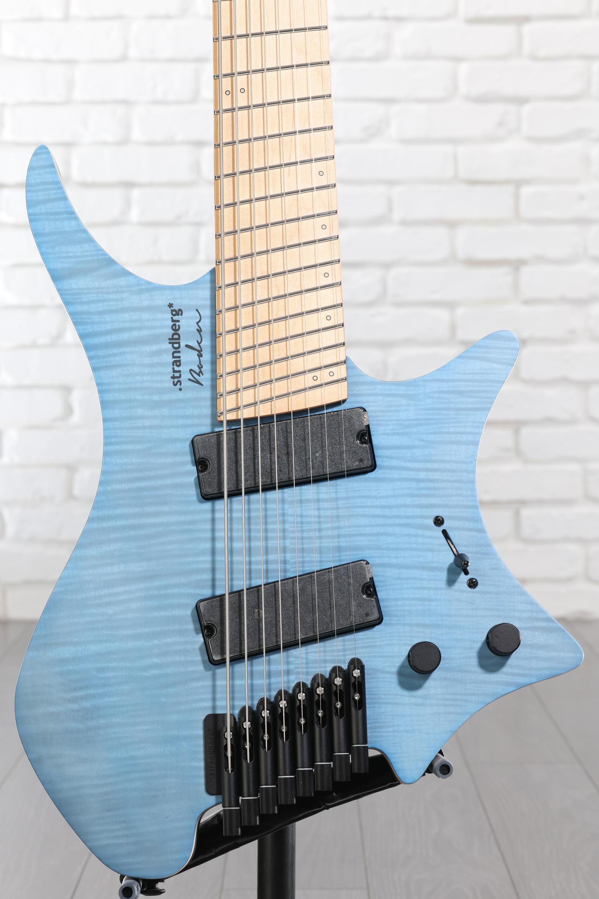 Strandberg Boden Standard NX 8 Electric Guitar - Trans Blue
