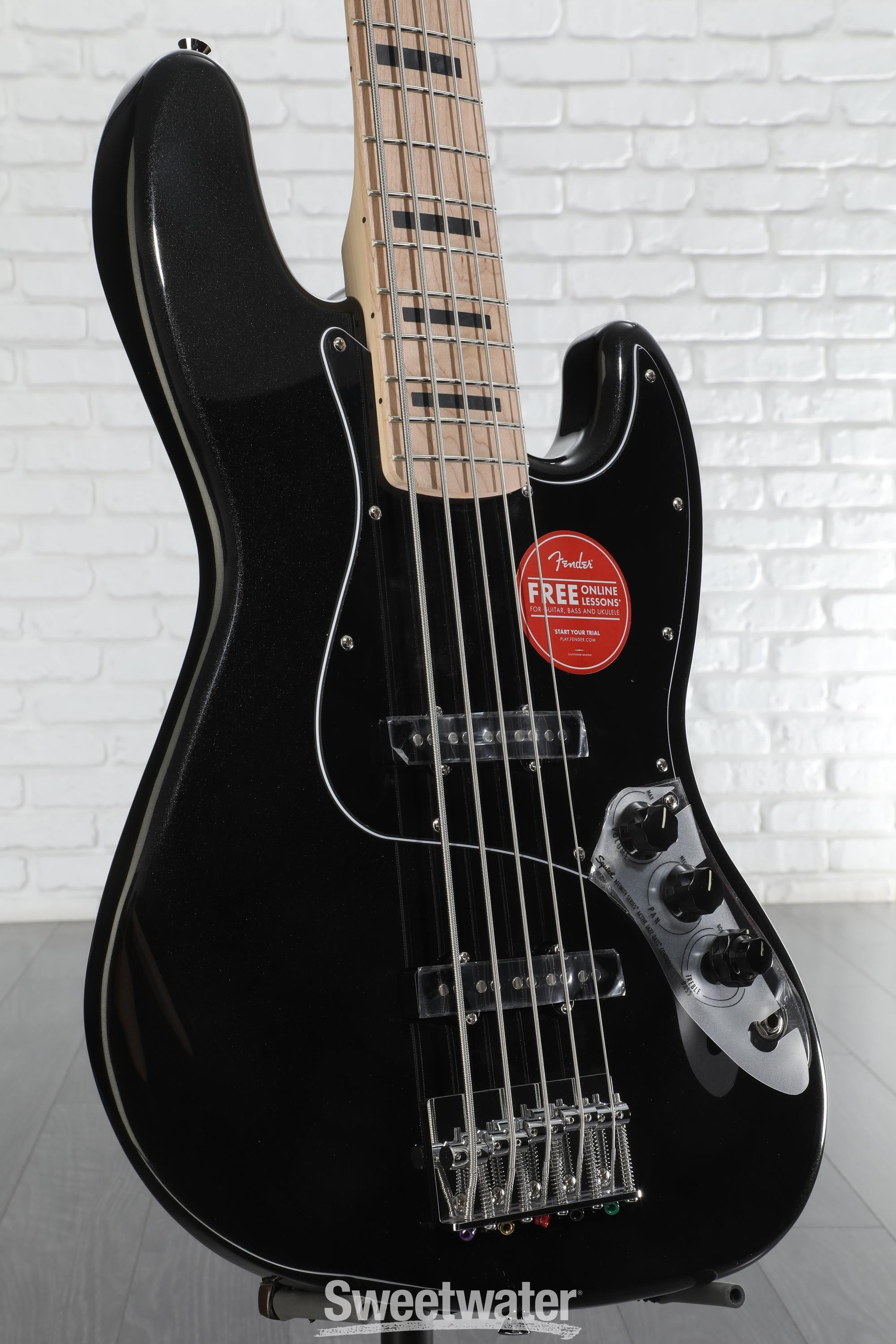 Squier 5-string Bass Guitars - Sweetwater