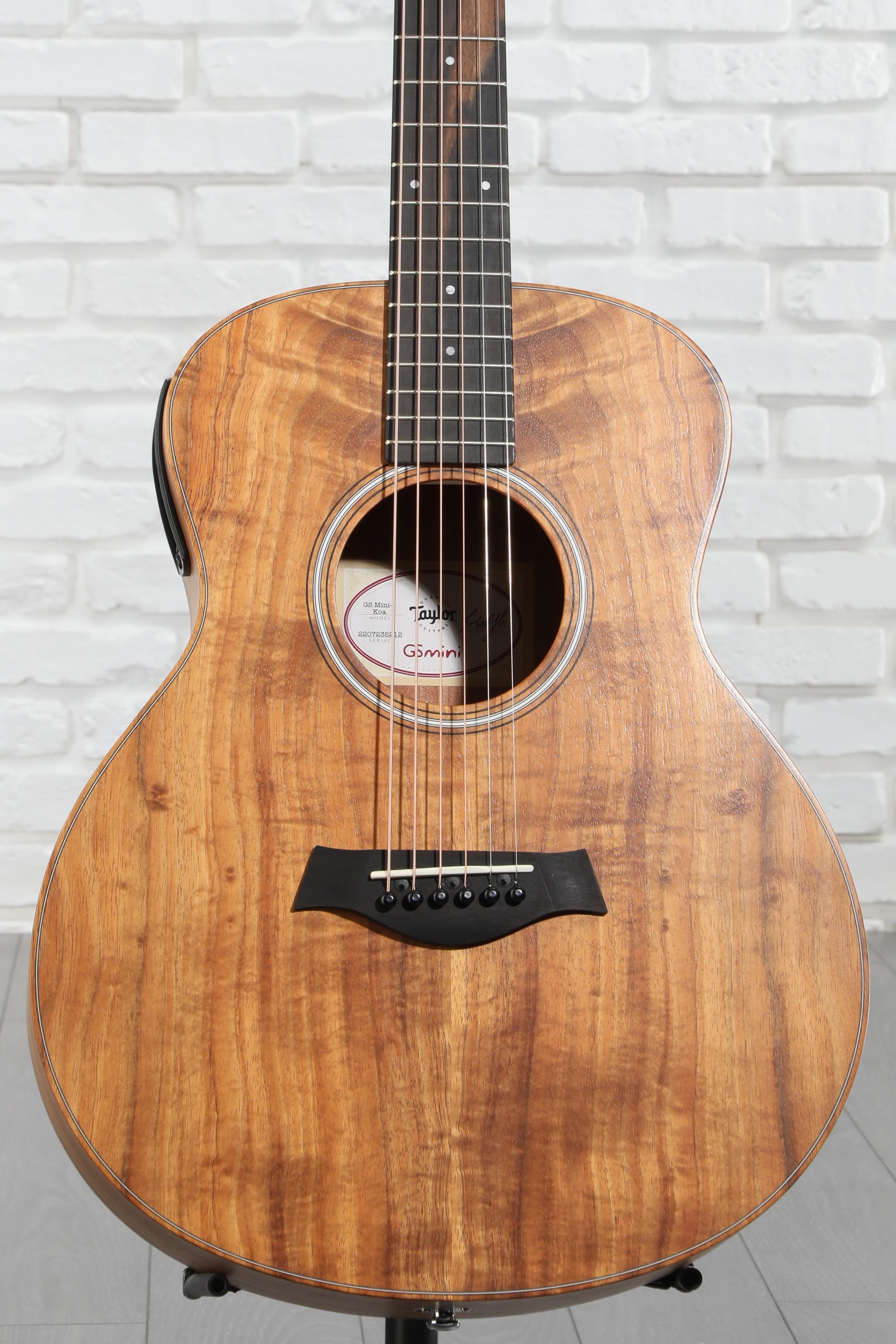 Taylor GS Mini-e Koa アコースティックギター Taylor GS Mini-e Koa Acoustic-electric Guitar - Natural | Sweetwater