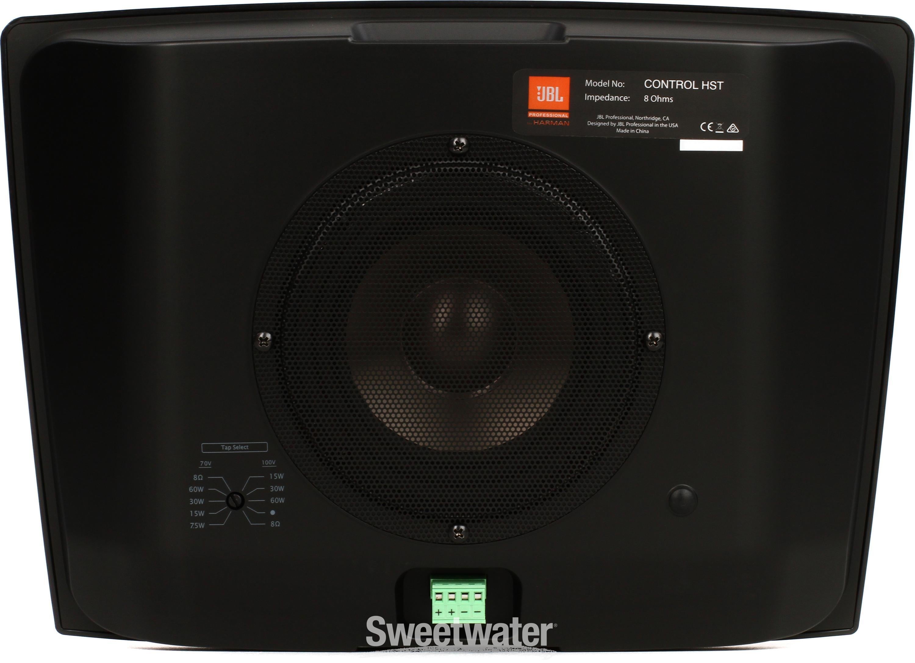 JBL Control HST Wide-Coverage Install Speaker with HST Technology - Black