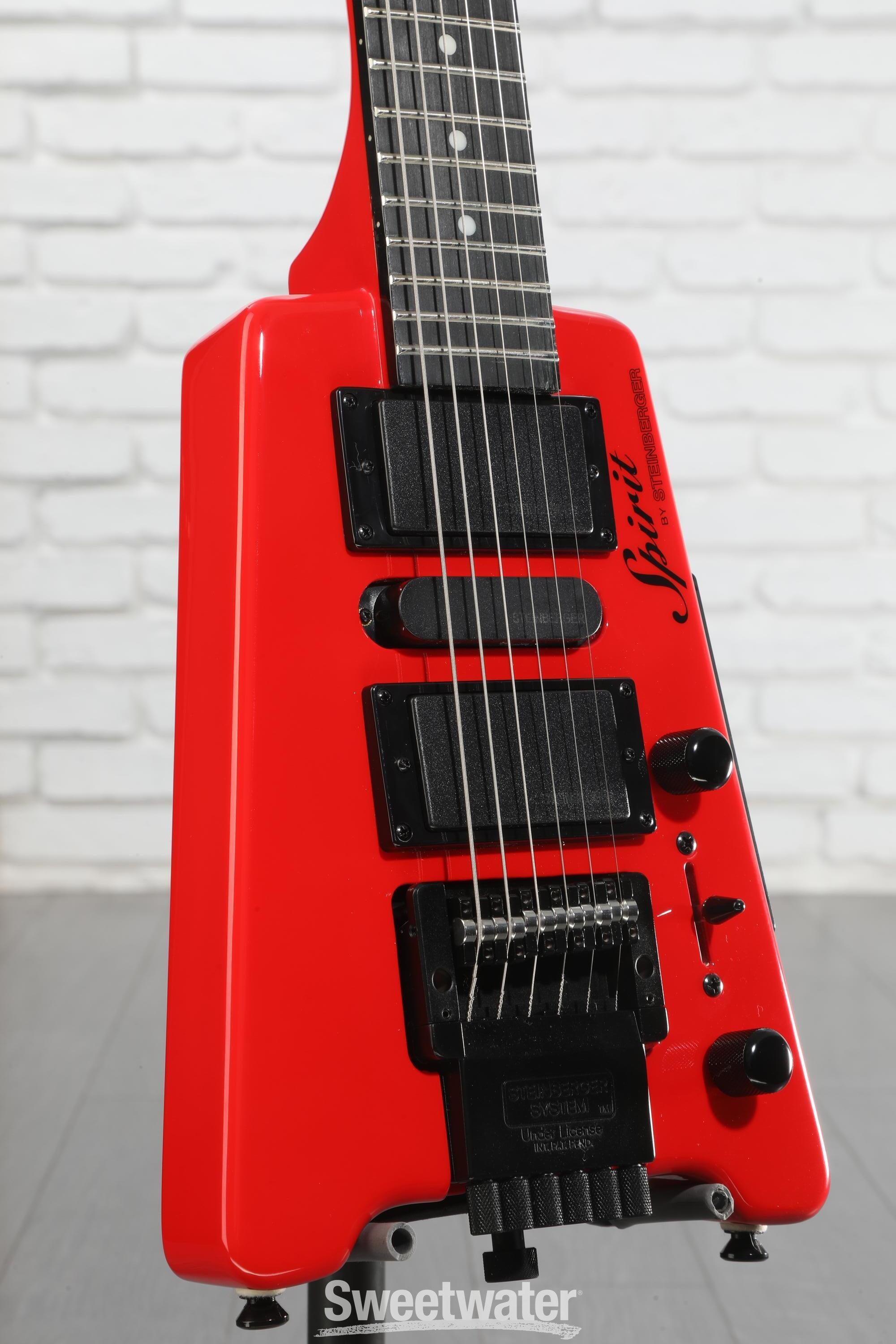 Steinberger Spirit GT-PRO Deluxe Electric Guitar - Hot Rod Red