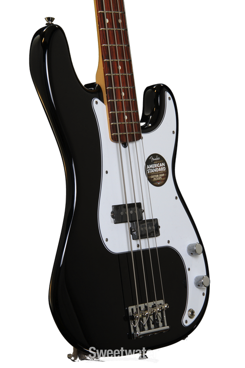 Fender American Standard Precision Bass - Black, Rosewood