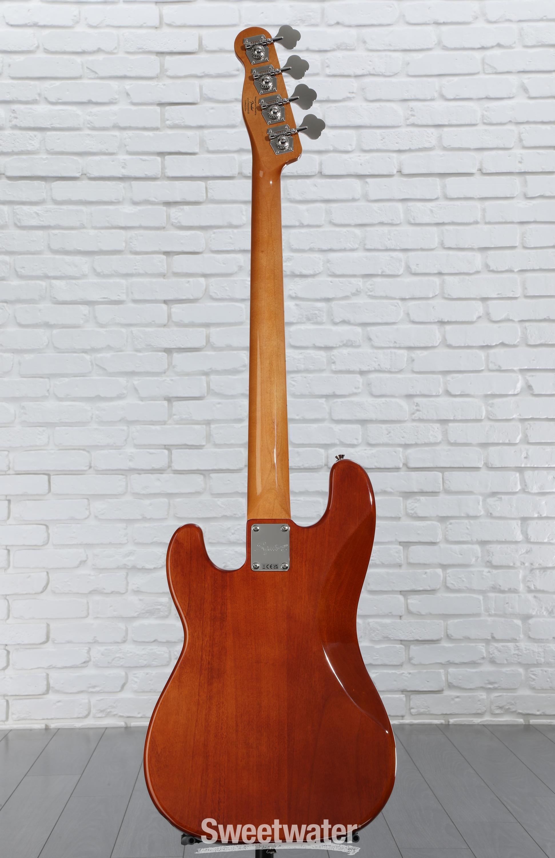 Squier Classic Vibe Telecaster Bass - Mocha | Sweetwater