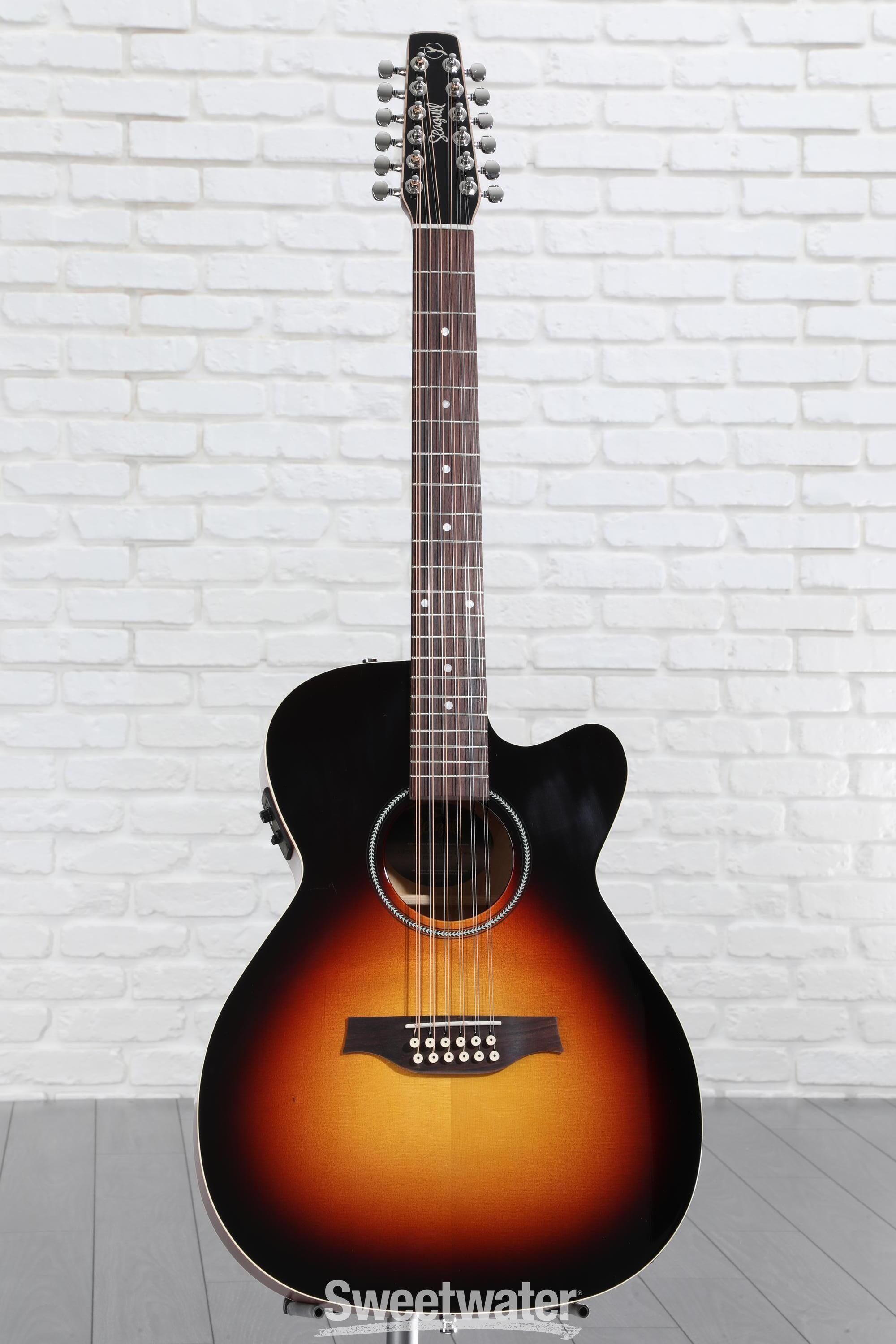 Seagull Guitars S12 CH CW Spruce Sunburst GT Acoustic-electric Guitar -  Sunburst