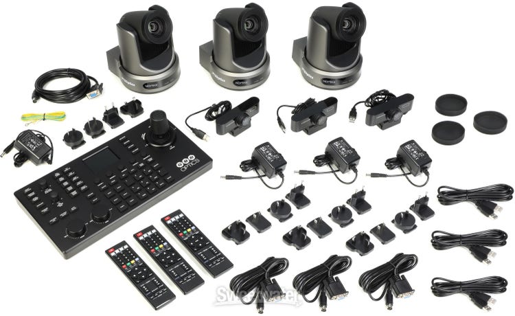 PTZOptics Producer-4K 20x PTZ Camera Bundle